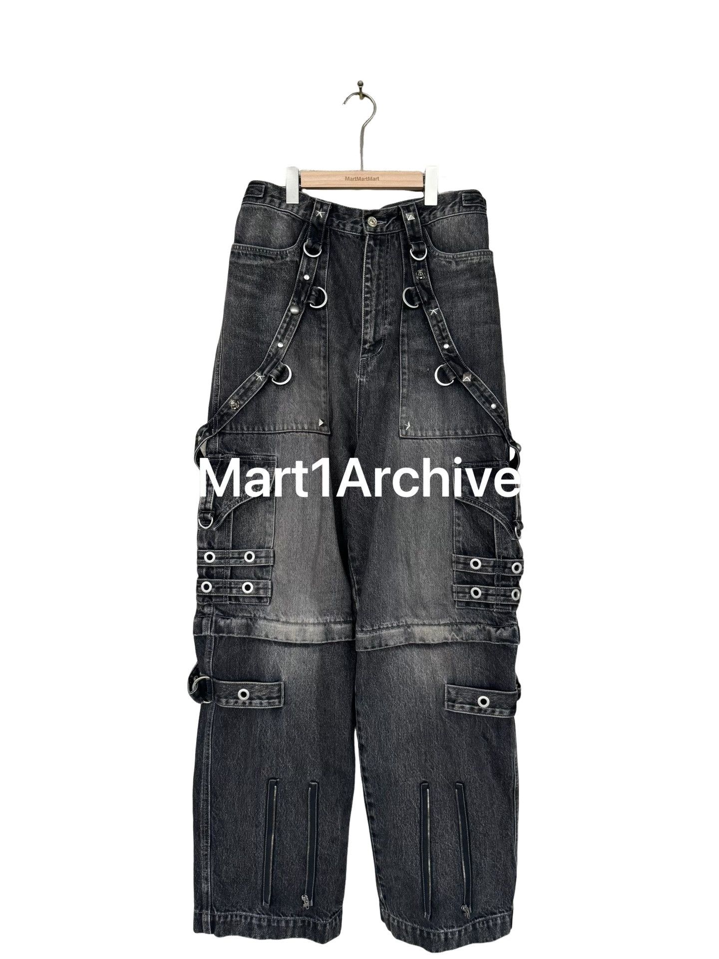 Balenciaga Balenciaga Strap Denim Jeans Size 30 Size US 30 / EU 46 - 1 Thumbnail