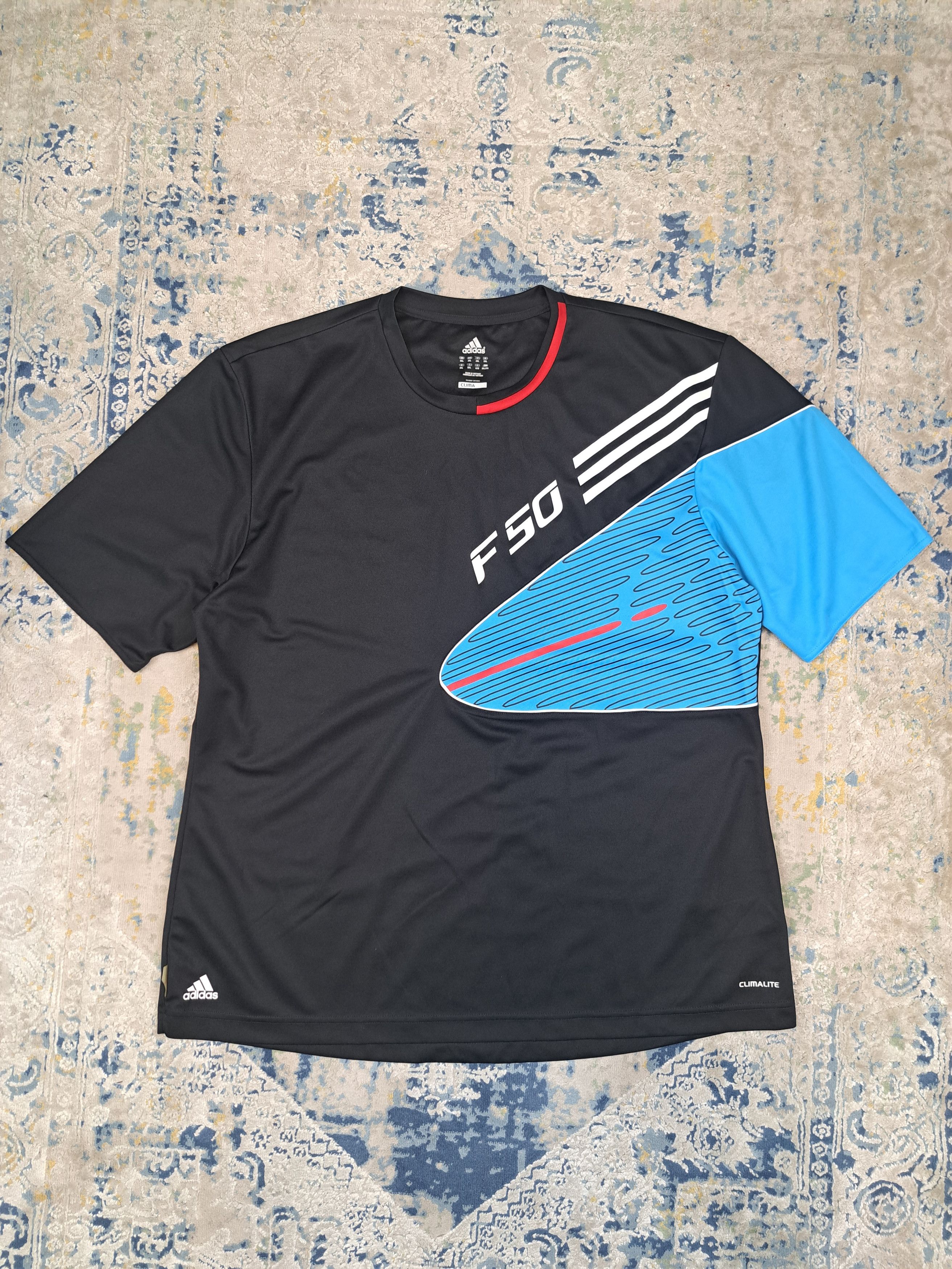 Adidas Vintage 2009 Adidas F50 Predator Blokecore Tee Soccer Size US XXL / EU 58 / 5 - 1 Thumbnail