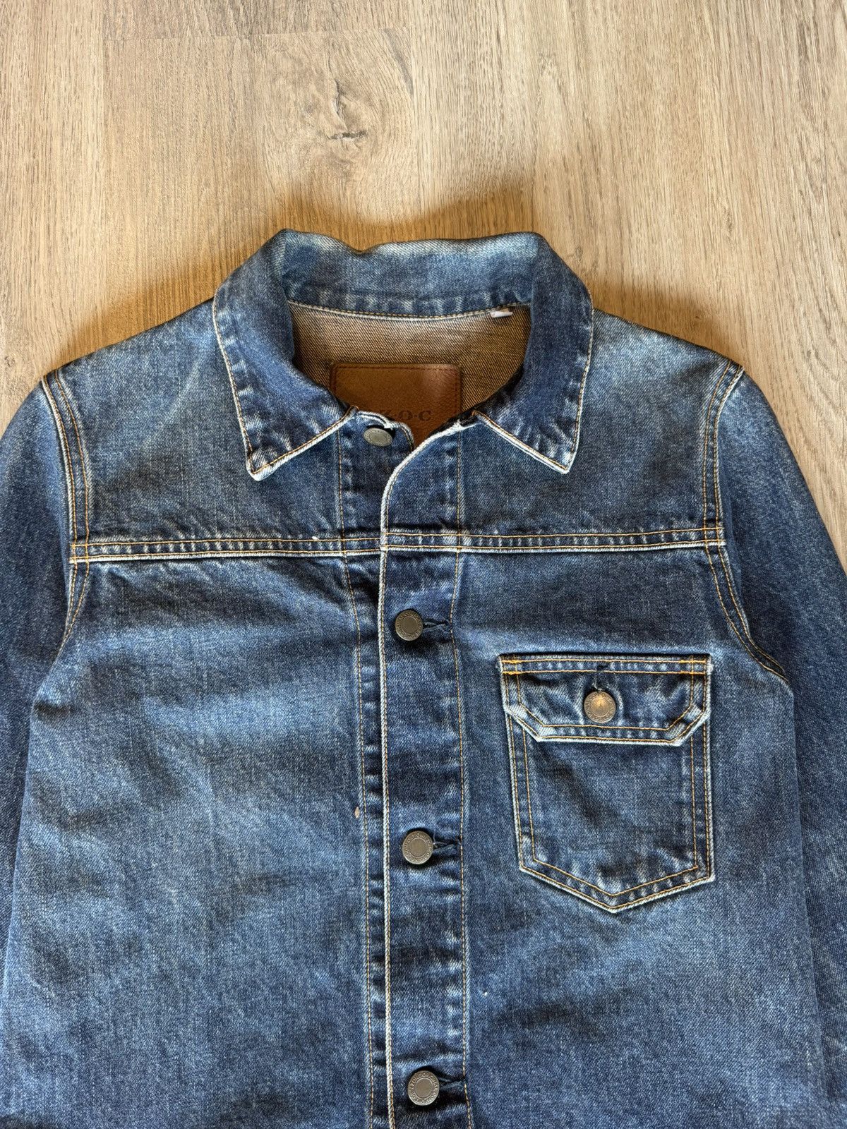 Japanese Brand O.Z.O.C DENIM JACKET TYPE l Size US S / EU 44-46 / 1 - 2 Thumbnail
