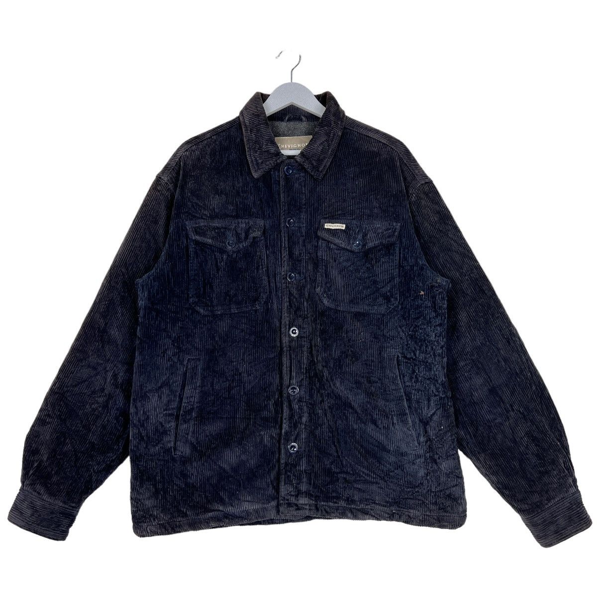Chevignon 🔥 VINTAGE CHEVIGNON CORDUROY JACKET Size US L / EU 52-54 / 3 - 1 Thumbnail
