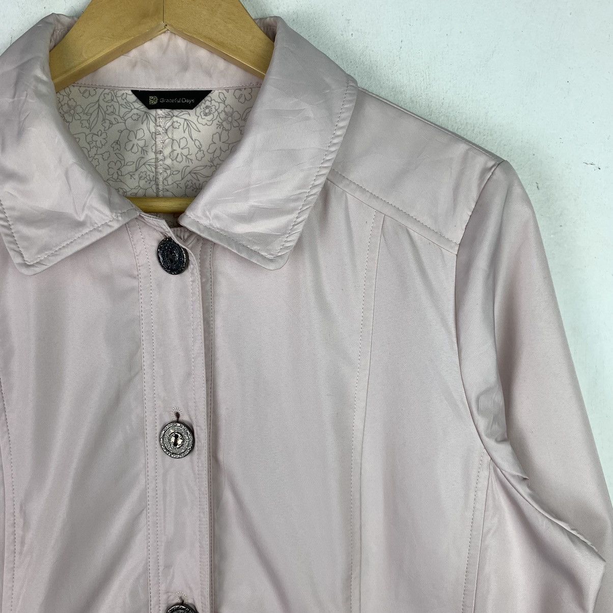 Japanese Brand × Vintage Vintage Graceful Days Button Up Jacket Size US L / EU 52-54 / 3 - 3 Thumbnail