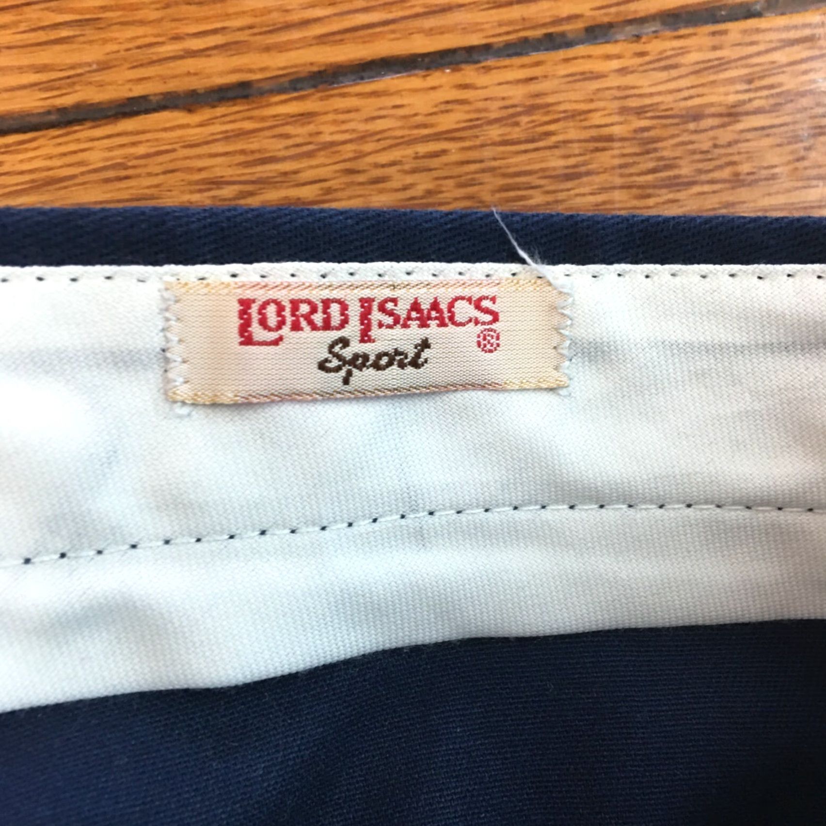 Vintage Lord Isaacs Sport Women's Dress Pants Regular High Rise Blue Size 24" / US 00 / IT 34 - 5 Thumbnail