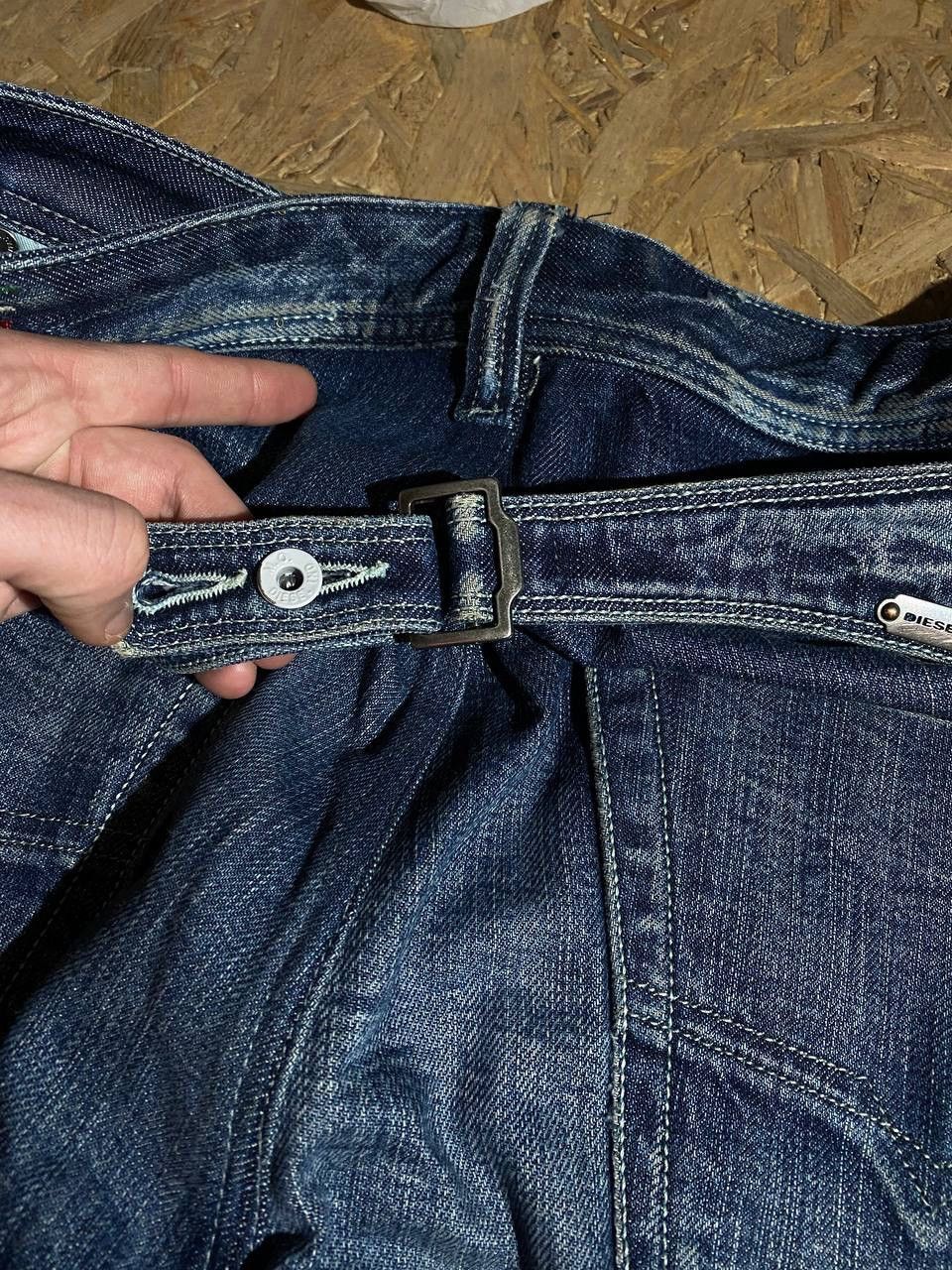 Diesel × Vintage Vintage Diesel denim Pants size 33 baggy avant-garde jeans Size US 32 / EU 48 - 9 Thumbnail