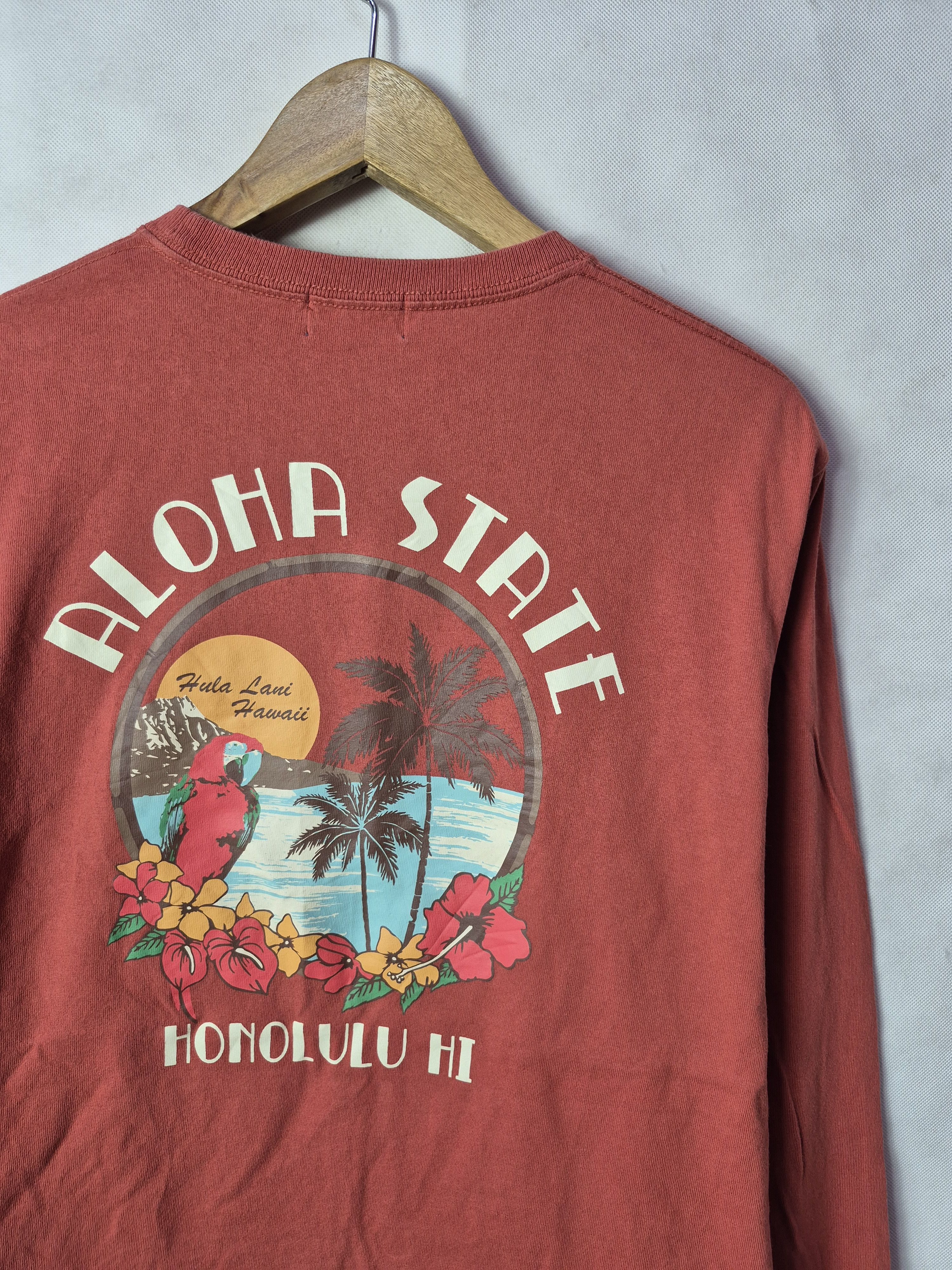 Other 🔥 Aloha Honolulu Hawaii Longsleeves Tee Big Logo Backhit Size US M / EU 48-50 / 2 - 5 Thumbnail
