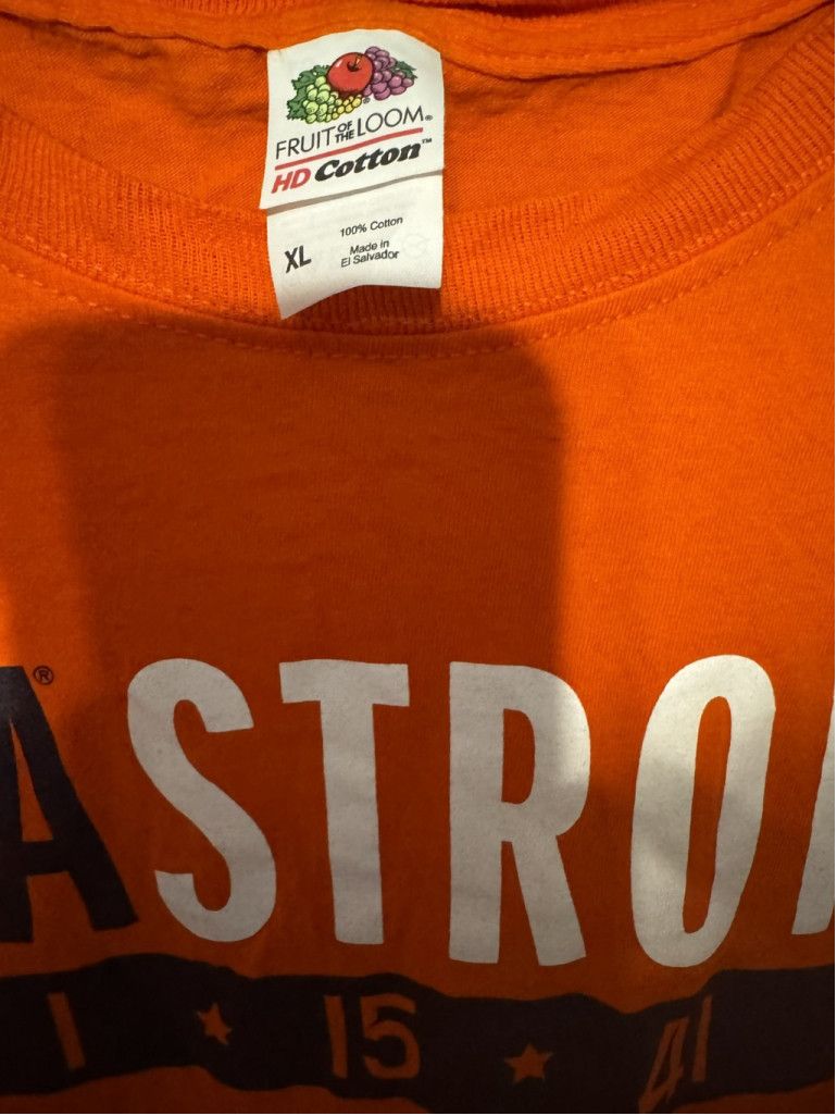 Fruit Of The Loom Virginia Cavaliers UVa Strong T-shirt Orange Men's Size XL Size US XL / EU 56 / 4 - 4 Thumbnail