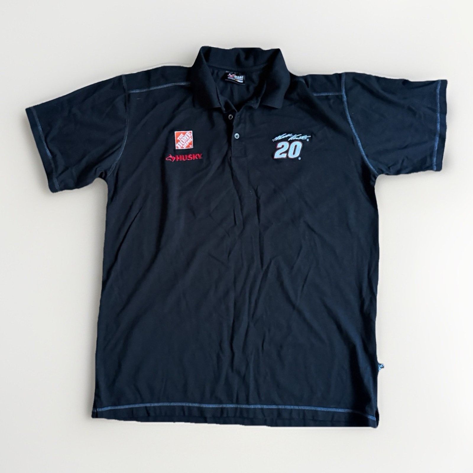 Chase Authentics Chase Authentics Mens XL Polo Black Tony Stewart NASCAR Size US XL / EU 56 / 4 - 1 Thumbnail