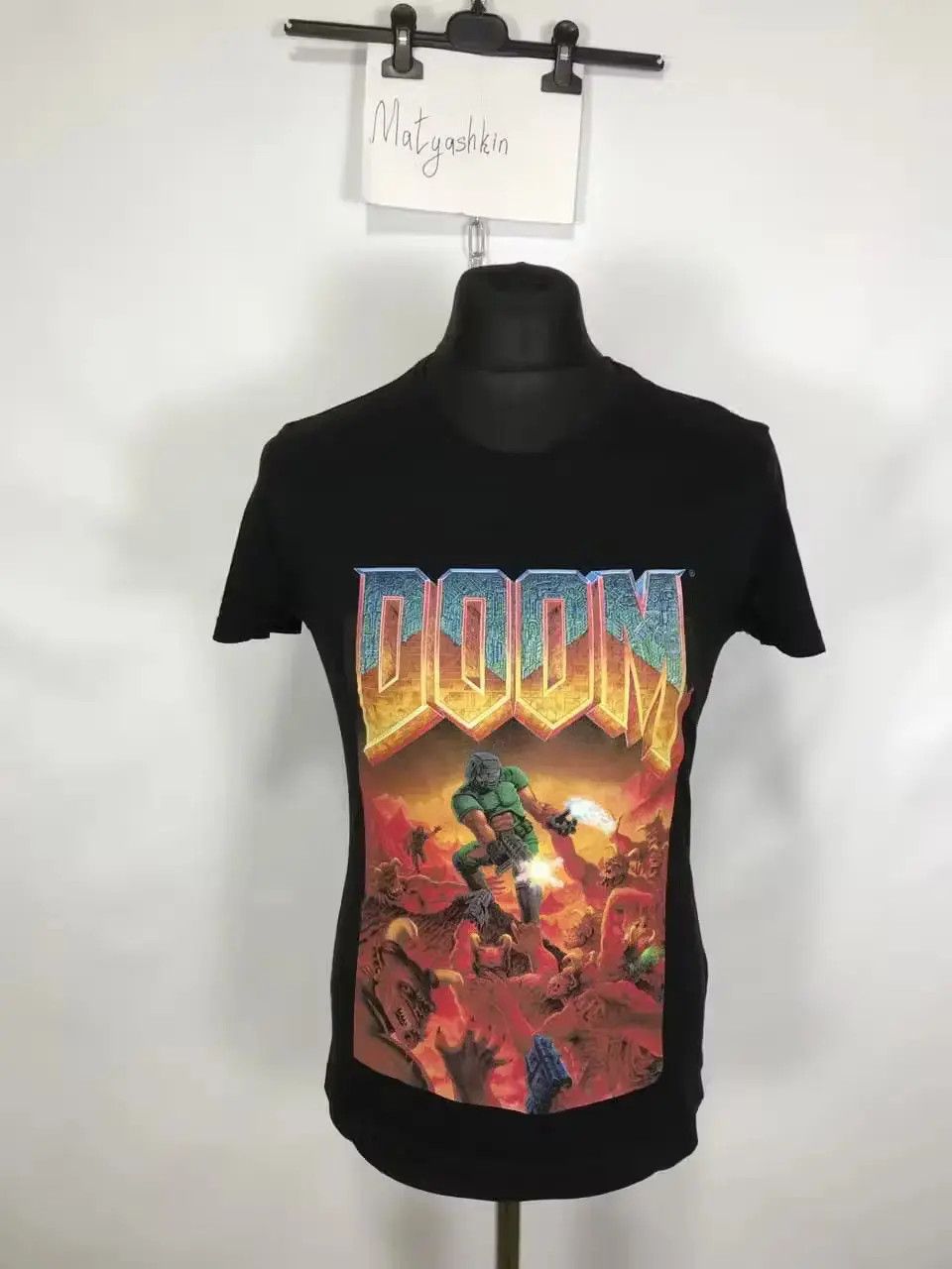 Band Tees × The Game × Vintage Doom 3 game merchendise t shirt Size US S / EU 44-46 / 1 - 1 Thumbnail