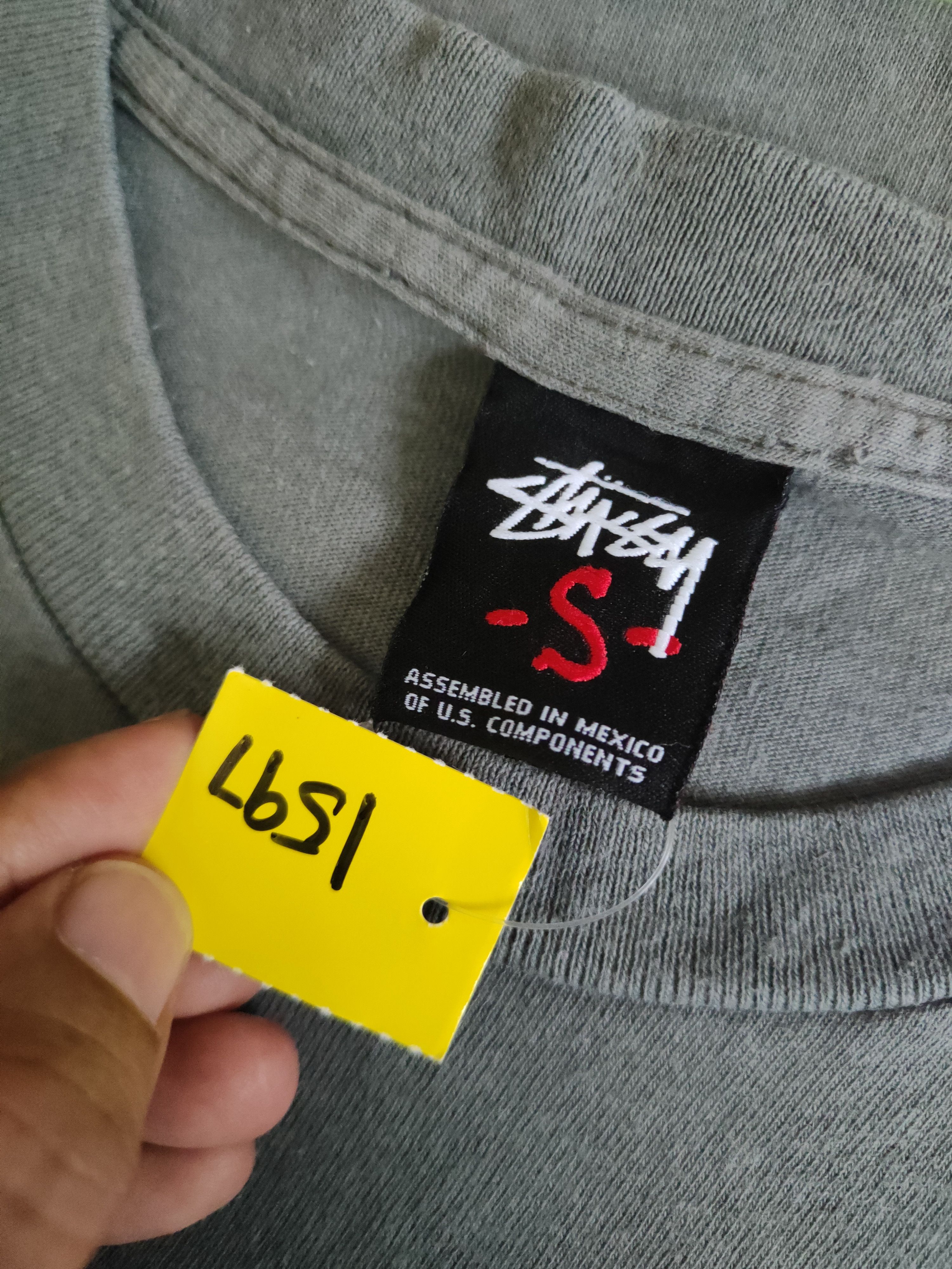 Stussy DL Stussy Dark Gray Short Sleeve T-shirt #1597 Size US S / EU 44-46 / 1 - 11 Thumbnail