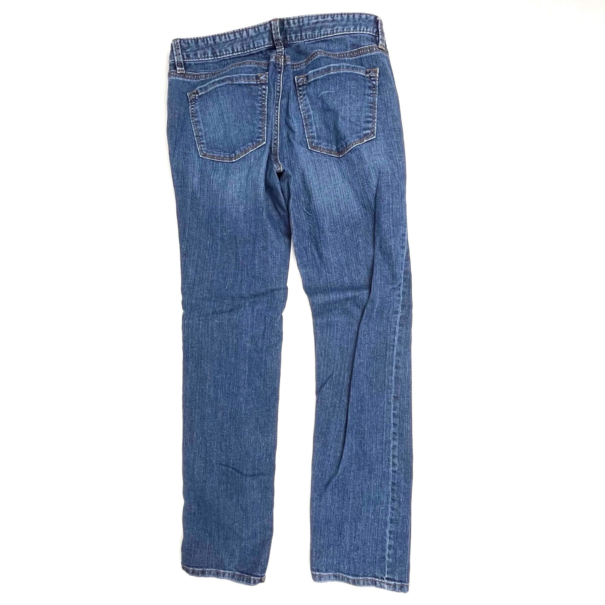 Loft LOFT Women's Modern Straight Jeans Medium Wash Size 6 Size 28" / US 6 / IT 42 - 4 Thumbnail
