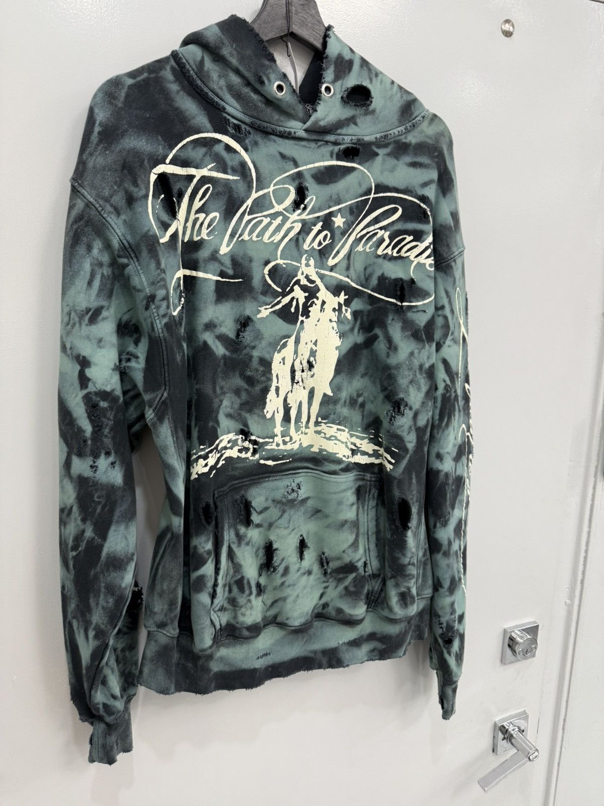 HELLSTAR Hellstar Green Lava Hoodie Size US XS / EU 42 / 0 - 2 Thumbnail