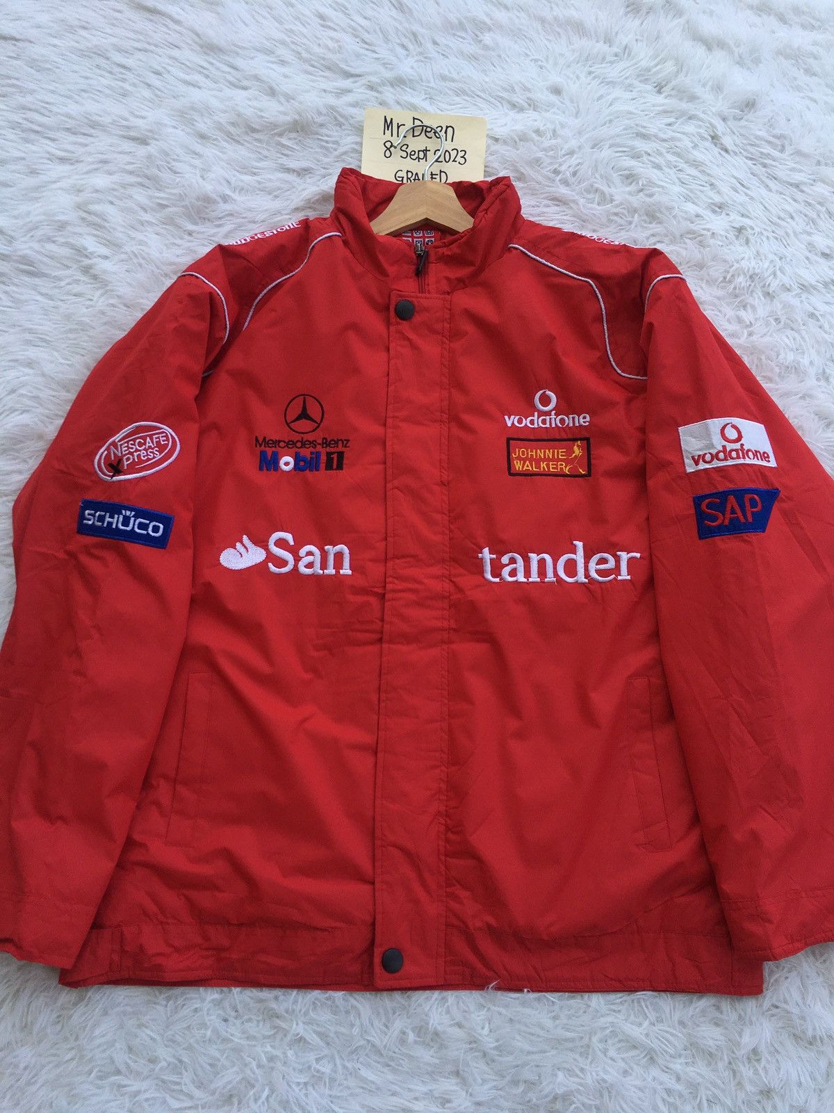 Formula 1 Rare Mercedes Benz x Johnie Walker Racing Jacket Size US XL / EU 56 / 4 - 6 Thumbnail