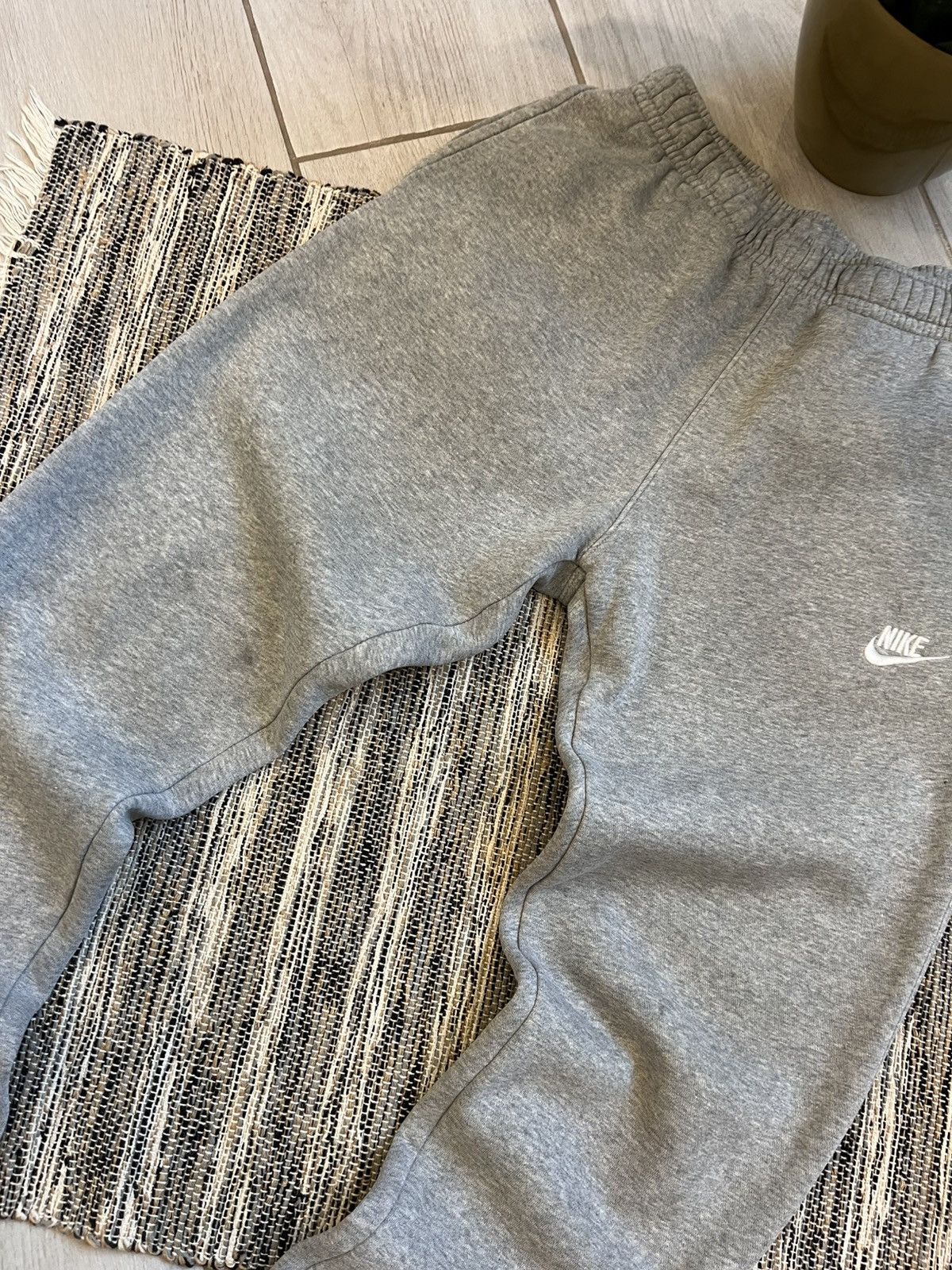 Nike × Vintage Vintage Nike Sweatpants Grey minimalistic pants Size US 30 / EU 46 - 4 Thumbnail