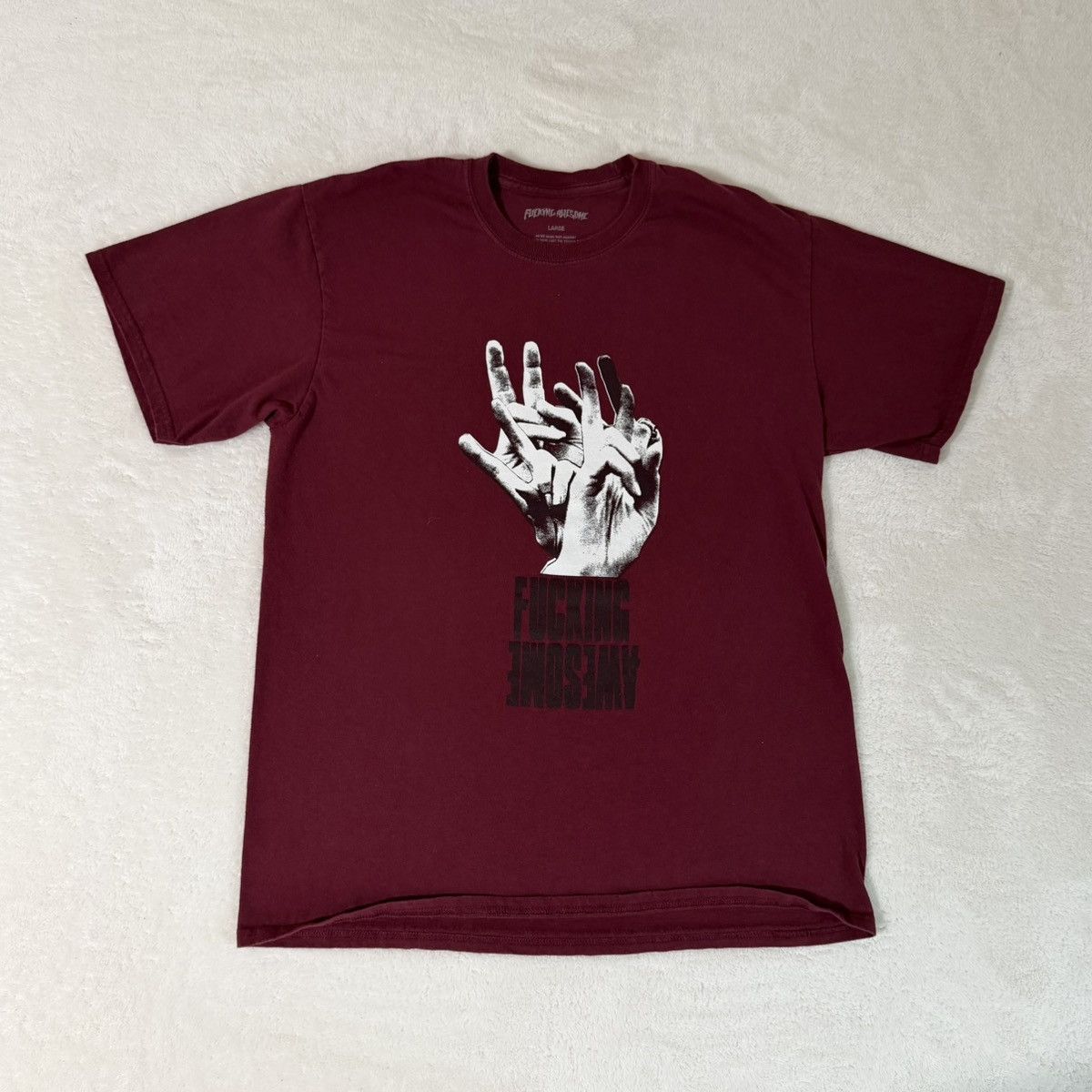 Fucking Awesome Fuckingawesome Fingers T-Shirt Size US L / EU 52-54 / 3 - 1 Thumbnail