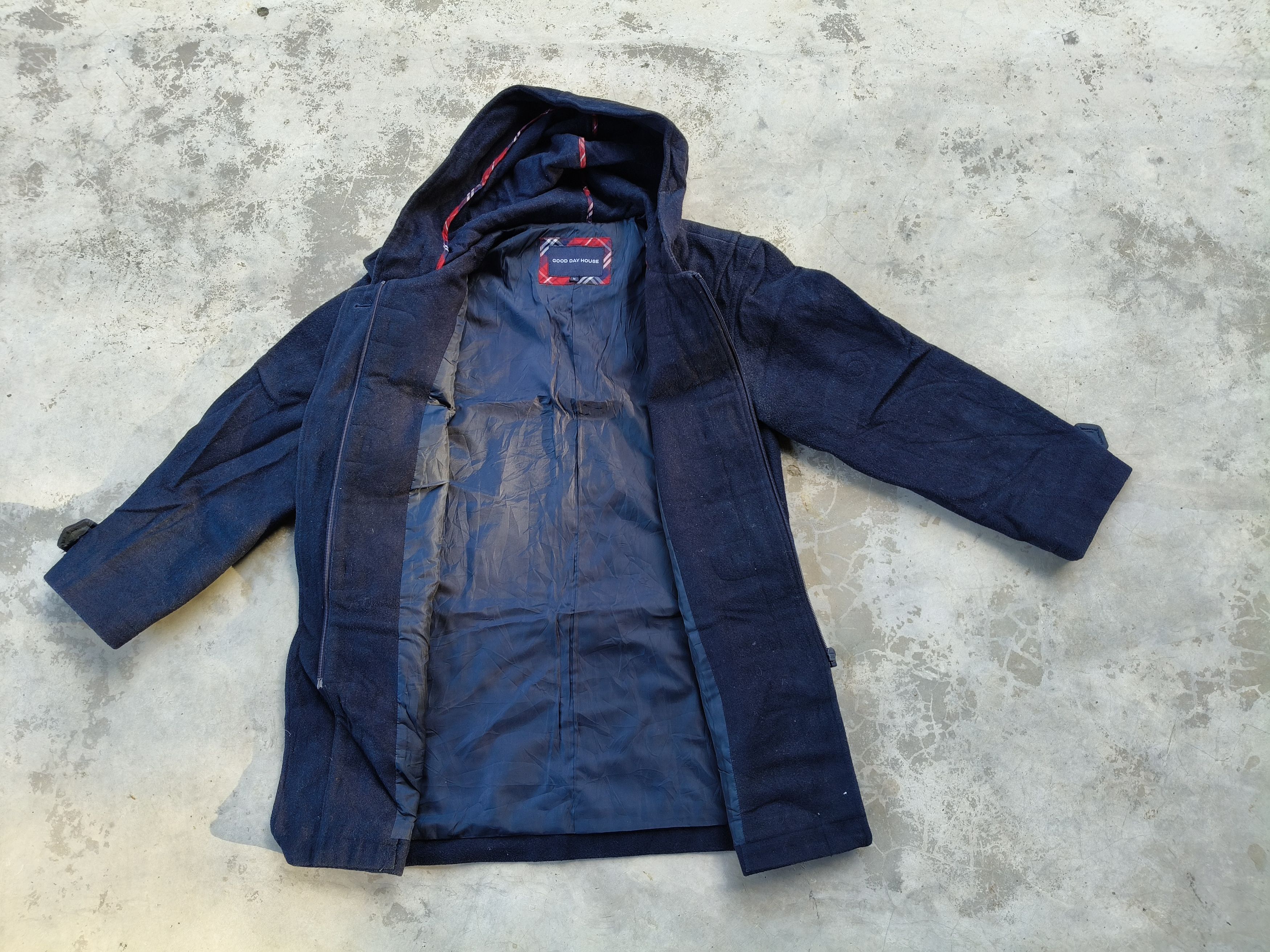 Japanese Brand Duffle Coat Good Day House Size US M / EU 48-50 / 2 - 7 Thumbnail