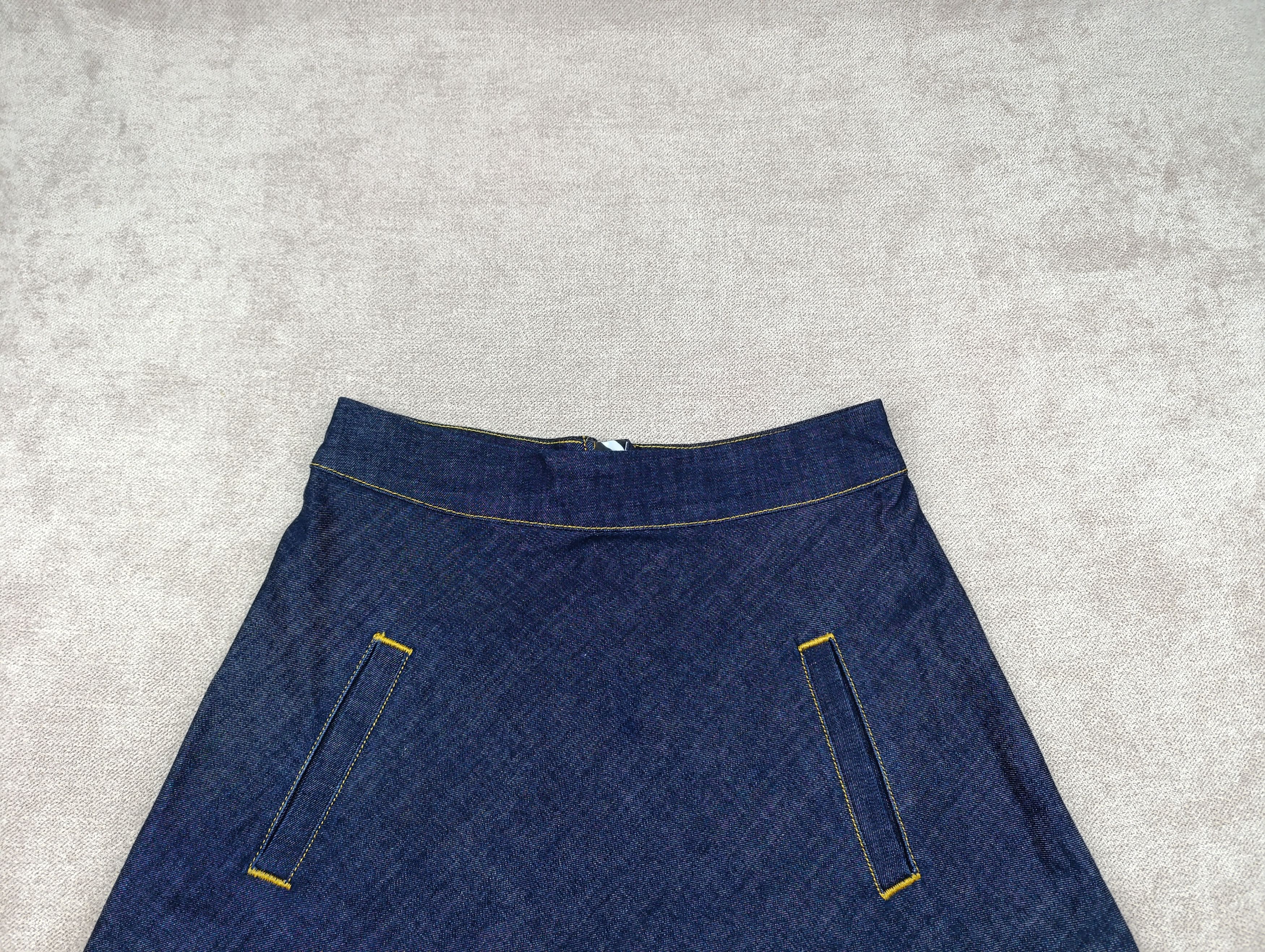 Mads Norgaard Women's Mads Norgaard Comfy Denim Stelly Stretch Skirt Size 26" / US 2 / IT 38 - 4 Thumbnail