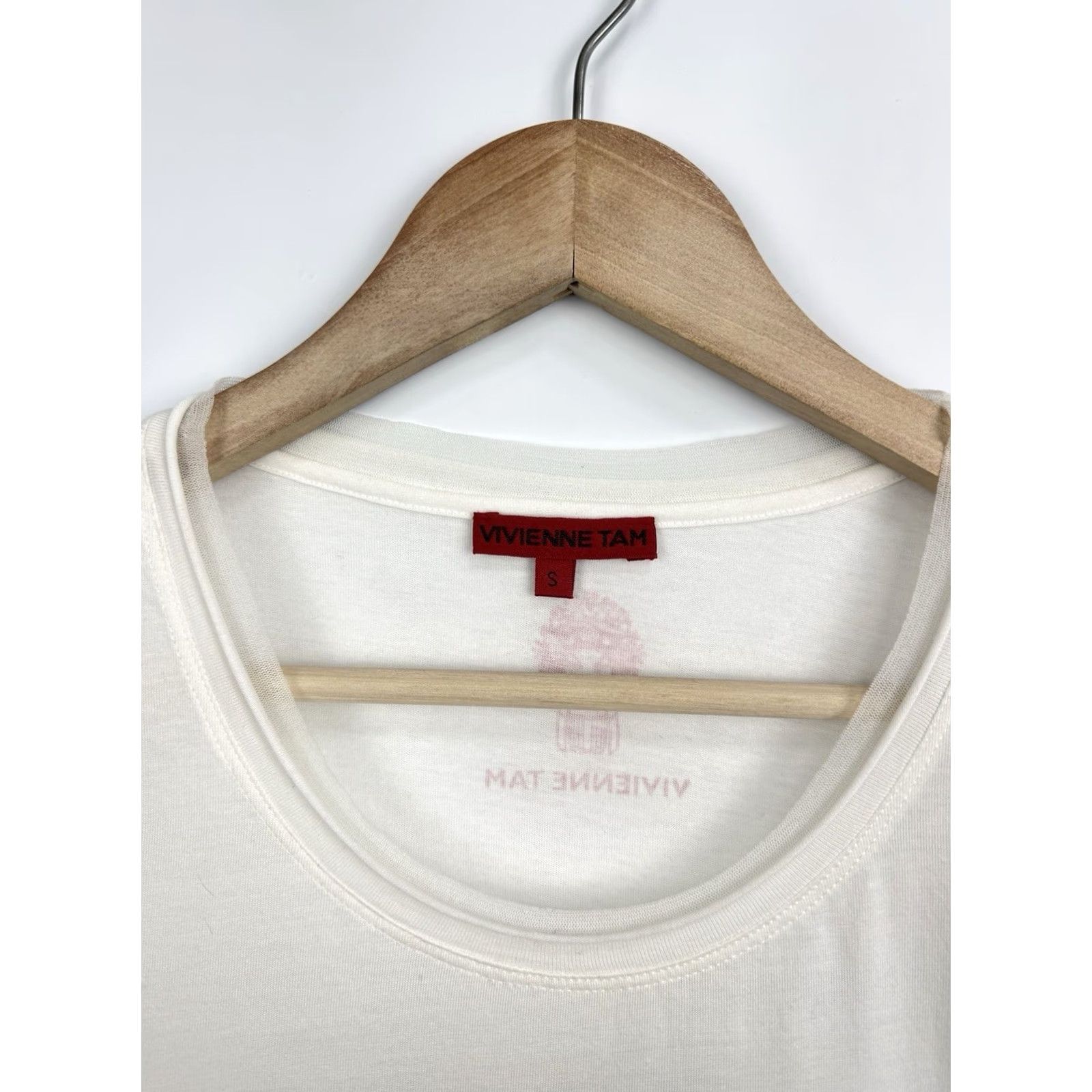 Vivienne Tam VIVIENNE TAM Chinese Doll Designer T-Shirt Rare White S Womens Shirt Size S / US 4 / IT 40 - 5 Thumbnail