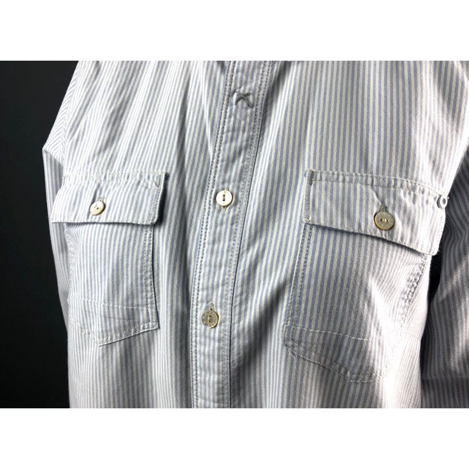 G-Star G-Star Shirt Women's M Striped White Gray Size M / US 6-8 / IT 42-44 - 6 Thumbnail