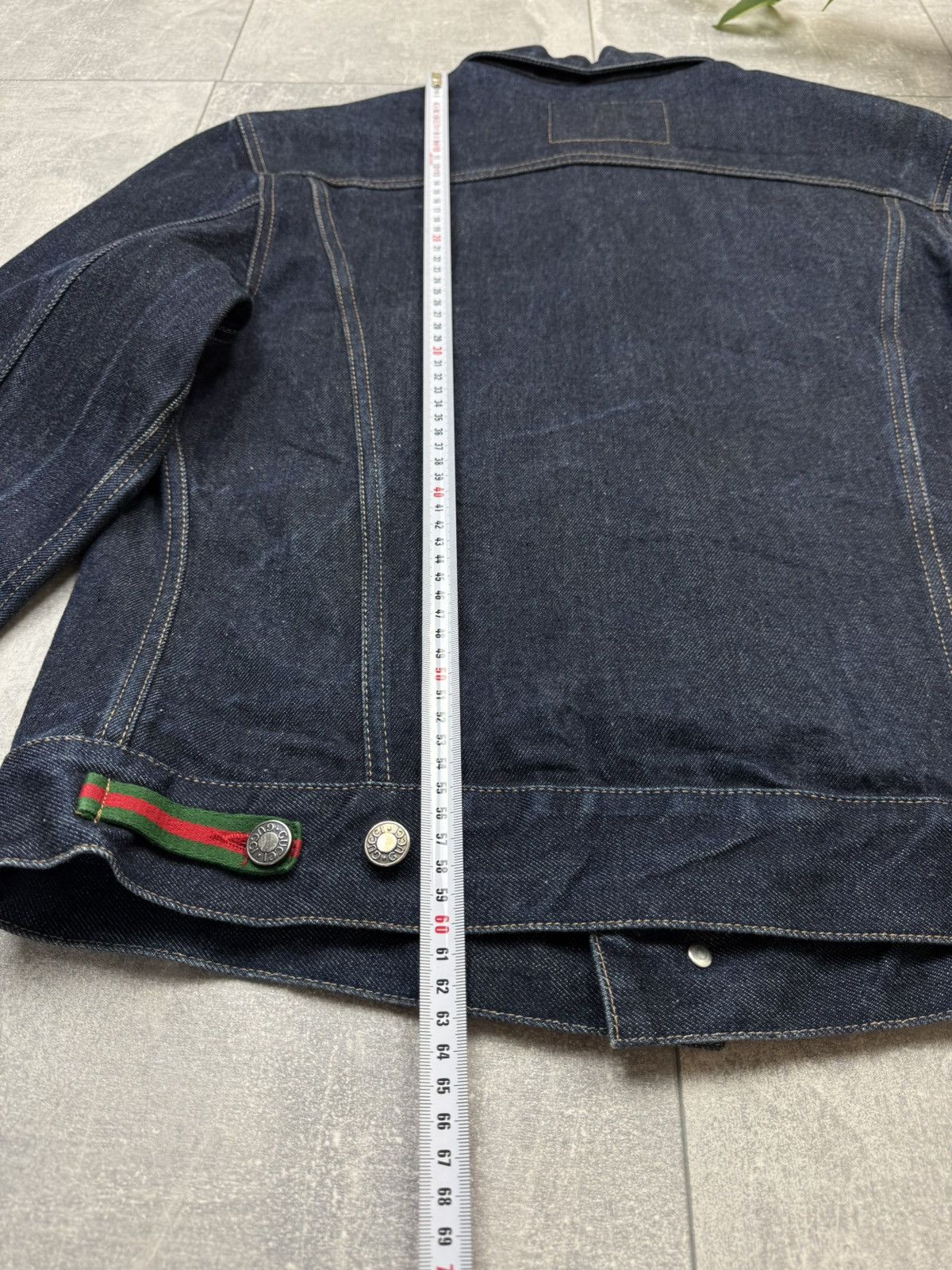 Gucci Gucci Tom Ford 00s Men’s Black Denim Jacket Black Label Size US M / EU 48-50 / 2 - 21 Thumbnail