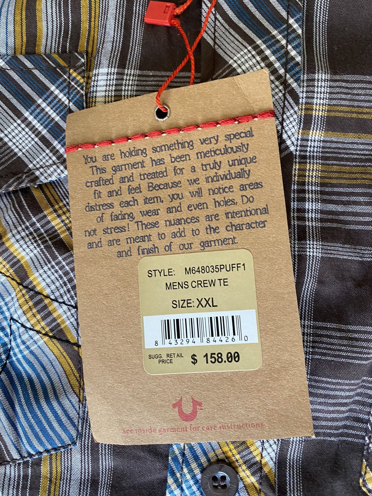 Japanese Brand × True Religion True Religion Flannel Size US XXL / EU 58 / 5 - 4 Thumbnail