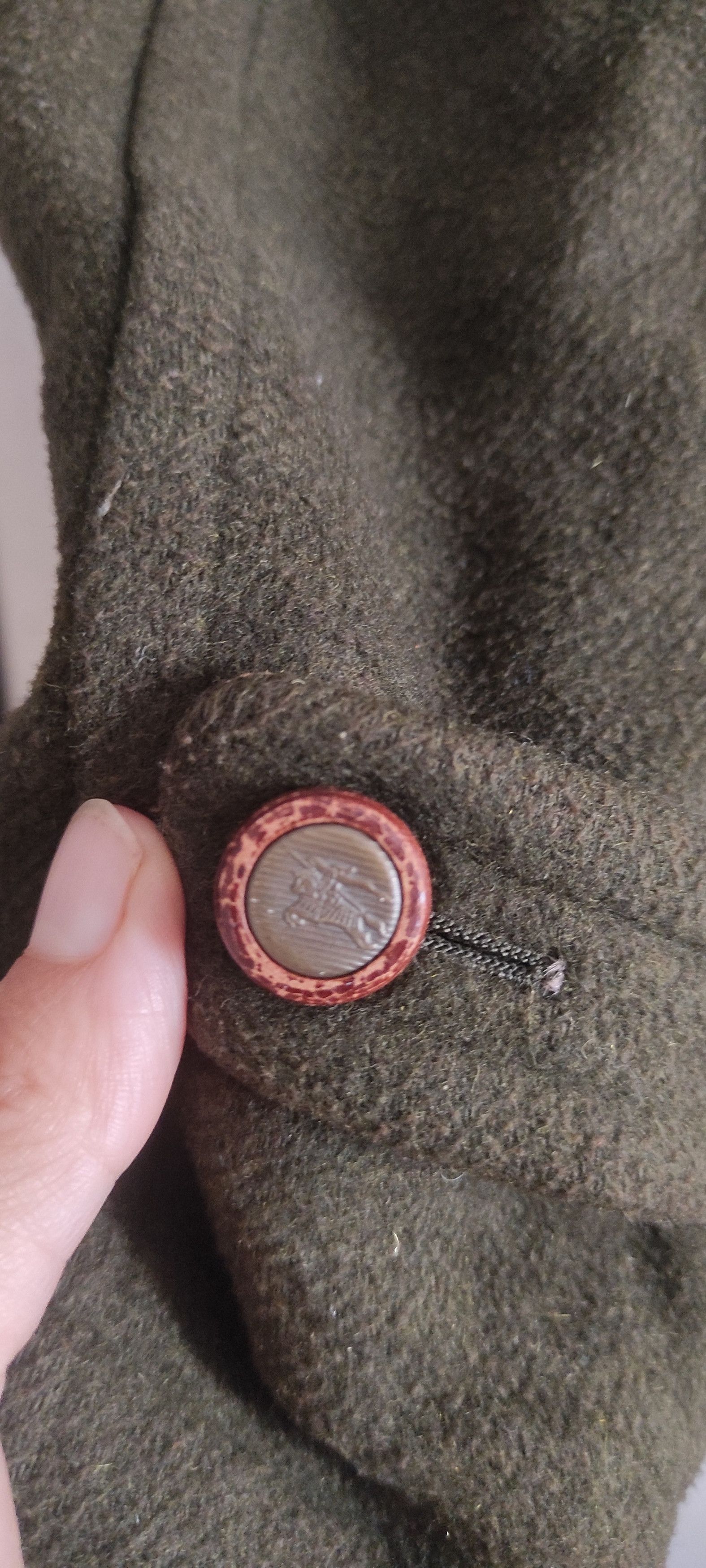 Burberry Prorsum × Vintage Burberrys Mens Duffle Coat Hooded Wool Nova Check Made spain Size US L / EU 52-54 / 3 - 4 Thumbnail