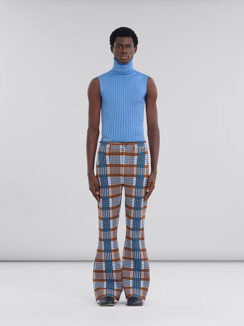 Marni oc11z0525 Techno Knit Trousers in Multicolor Size US 30 / EU 46 - 2 Thumbnail