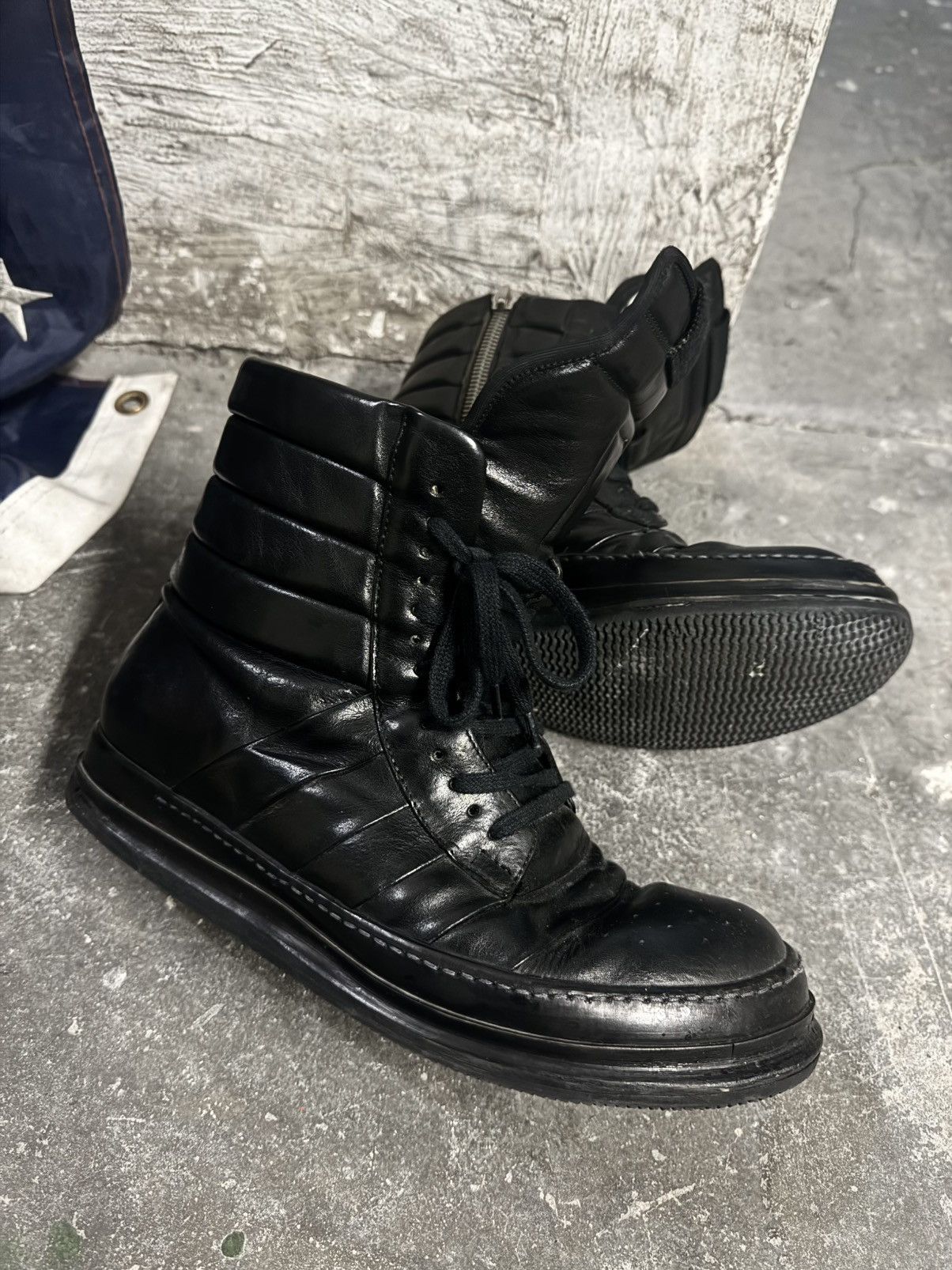 Rick Owens Rick Owens „Adidas,, Crust Dunks Size US 10 / EU 43 - 3 Thumbnail