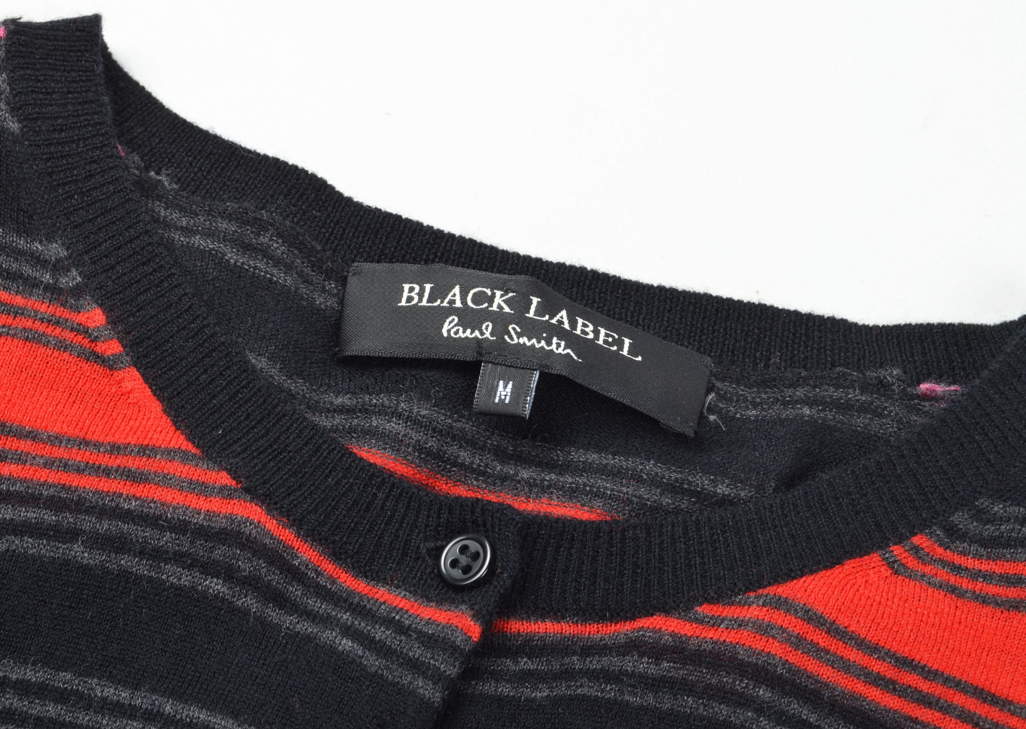 Paul Smith Paul Smith Black Label Wool Striped Kidcore Cardigan Size M / US 6-8 / IT 42-44 - 5 Thumbnail