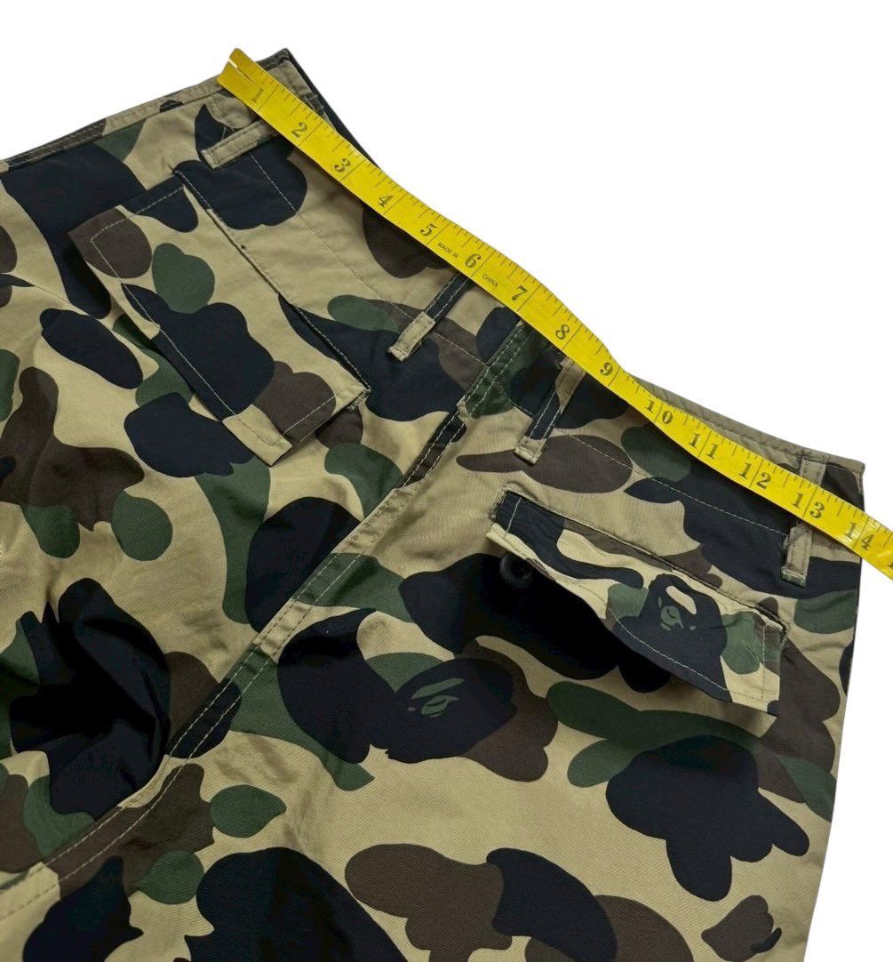 Bape BAPE green camo Nylon Short pants Size US 28 / EU 44 - 3 Thumbnail