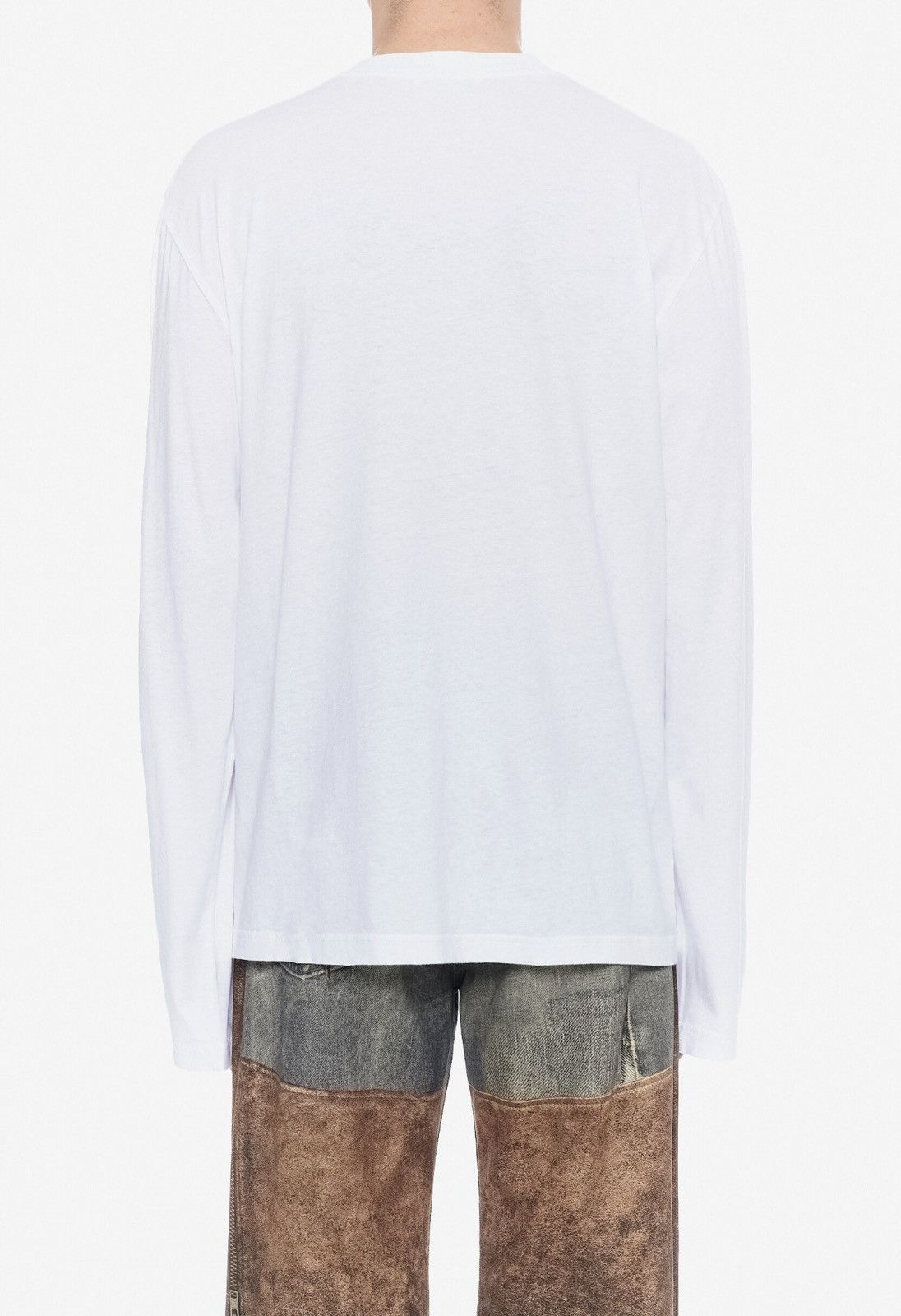 Acne Studios Last Acne Studios Print Logo Long-Sleeve T-Shirt Size US XL / EU 56 / 4 - 2 Thumbnail