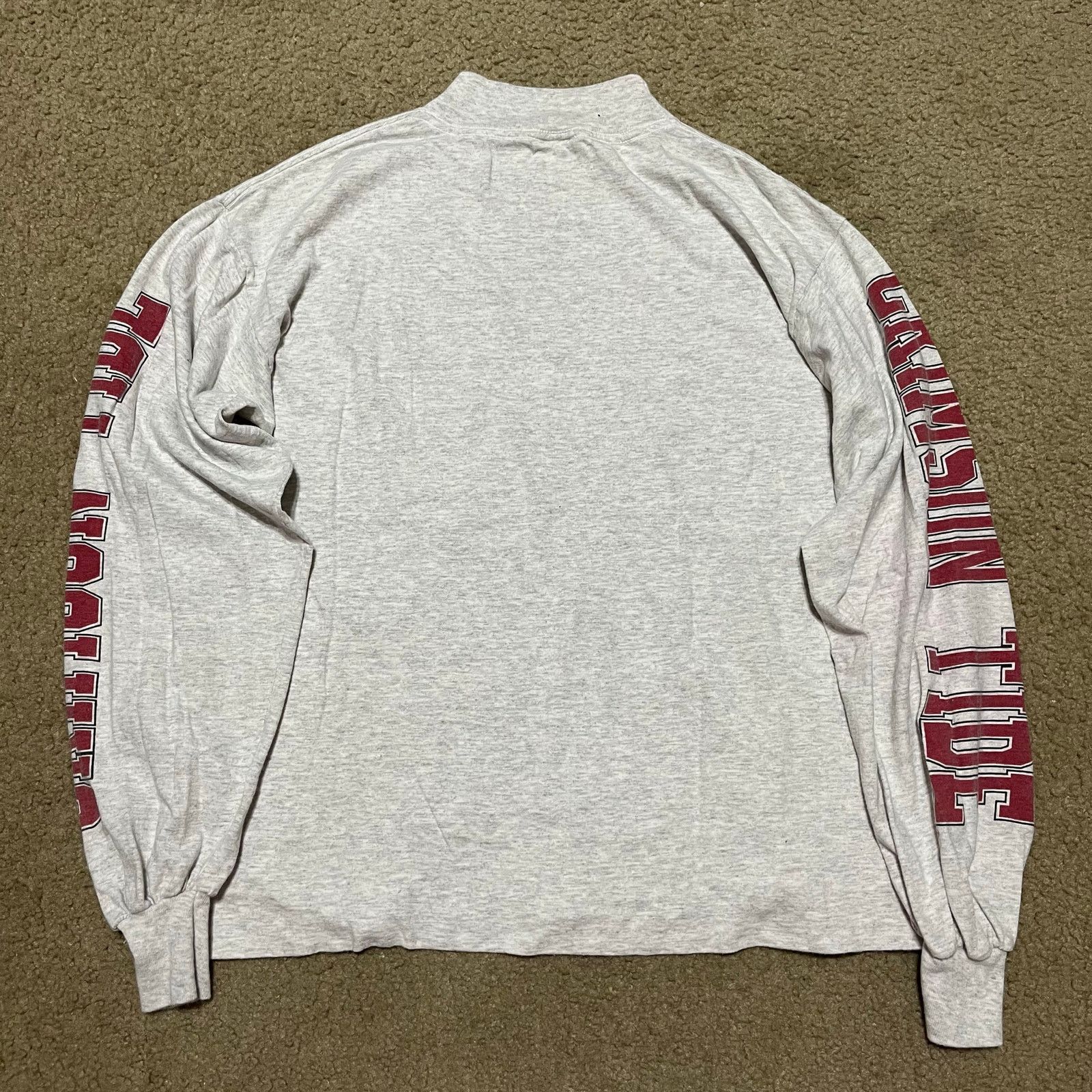Other Vtg Alabama Crimson Tide Sleeve Logo Long Sleeve Turtle Neck Size US L / EU 52-54 / 3 - 2 Thumbnail