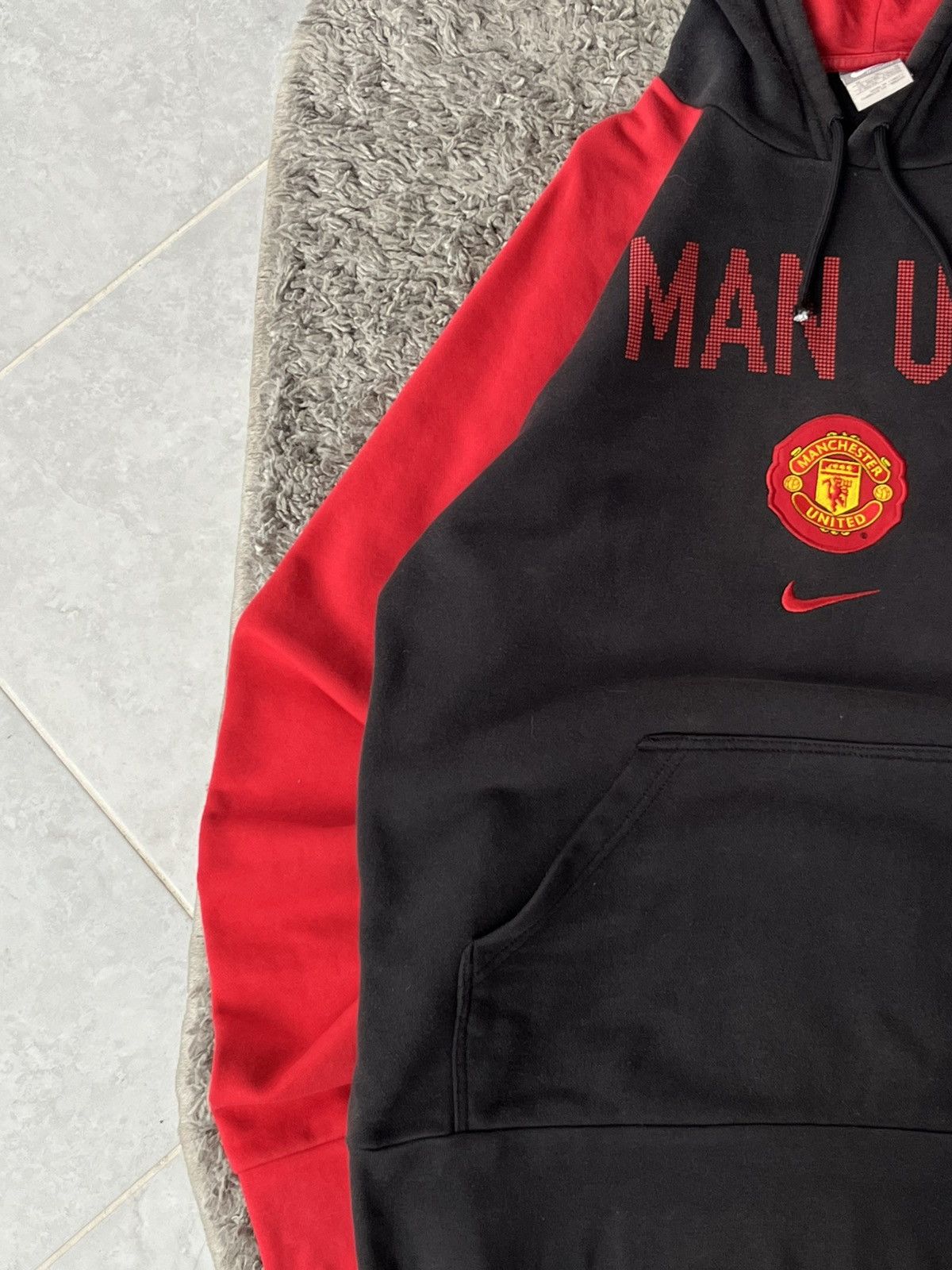 Nike Vintage Nike Hoodie Soccer football Manchester United Size US M / EU 48-50 / 2 - 4 Thumbnail