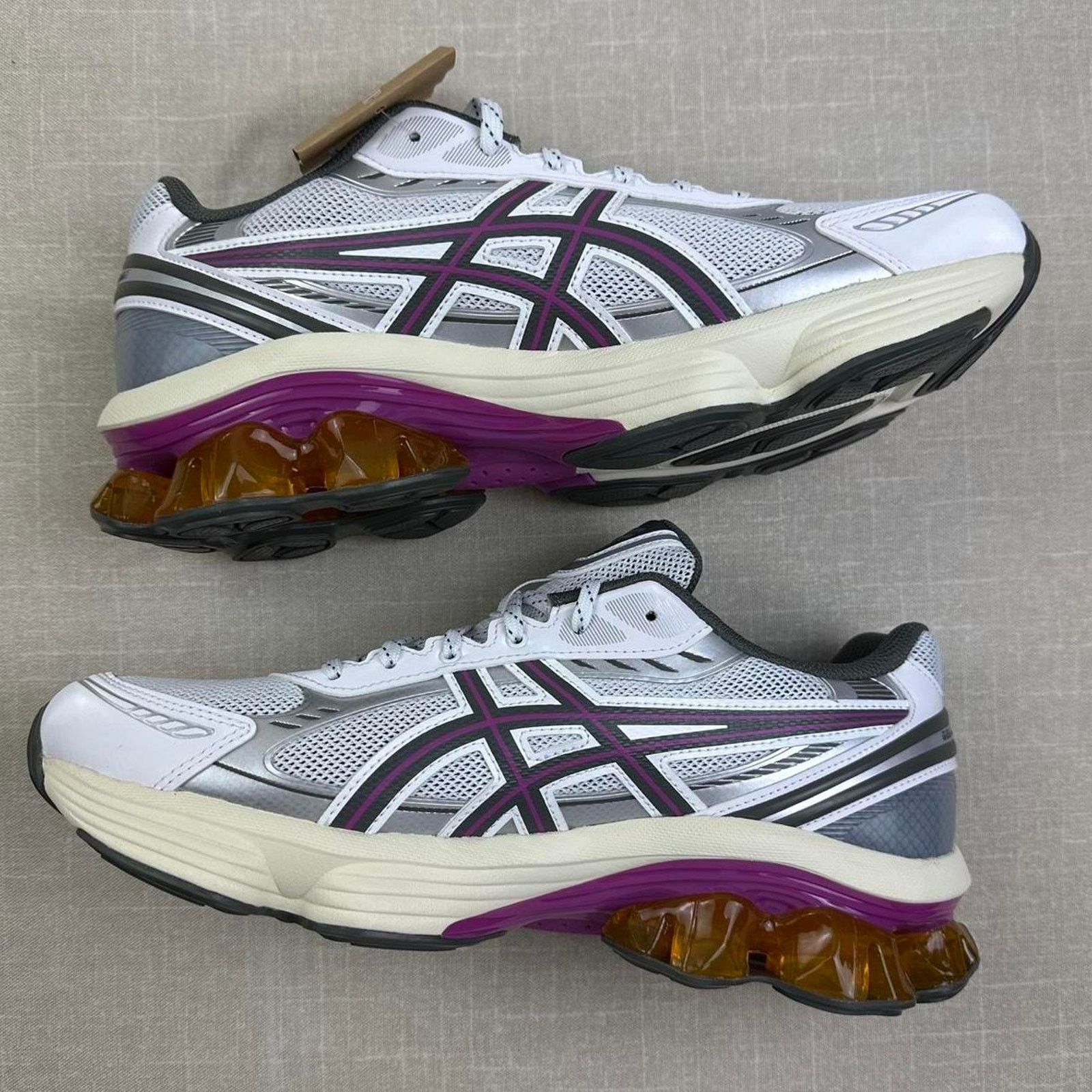 Asics Asics Gel-Kinetic Fluent "White Truffle Grey" Men 9 Size US 9 / EU 42 - 4 Thumbnail
