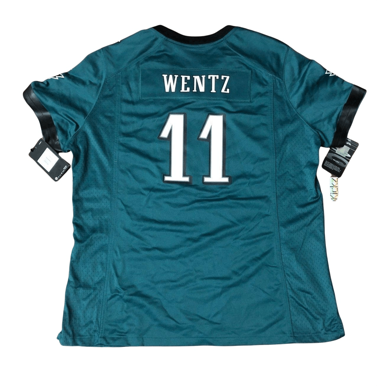 Nike Nike Philadelphia Eagles Superbowl jersey Wentz Womens 2XL Size XXL / US 16-18 / IT 52-54 - 4 Thumbnail