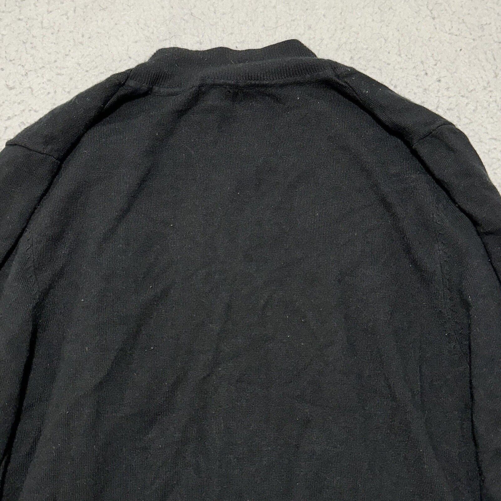 Other Melrose Chic 1X Open Front Cardigan Sweater Black Rayon Size XL / US 12-14 / IT 48-50 - 11 Thumbnail