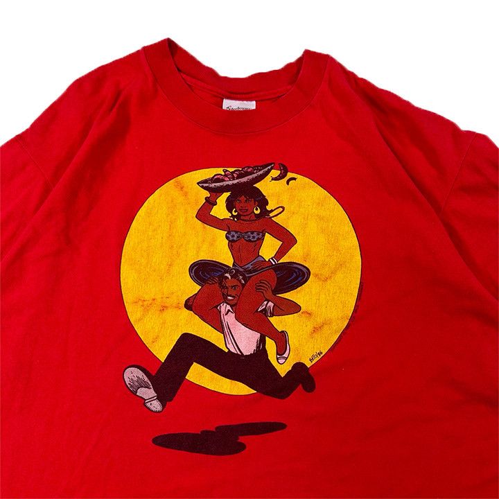 Vintage Vintage Single Stitch 1986 Los Bros Hernandez Comic Book Size US XL / EU 56 / 4 - 2 Thumbnail