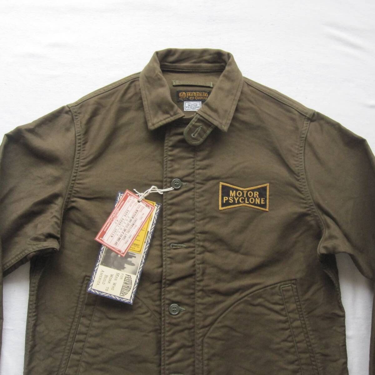 Freewheelers DECK WORKER JACKET “CHOP EM” size42 Size US XL / EU 56 / 4 - 5 Thumbnail