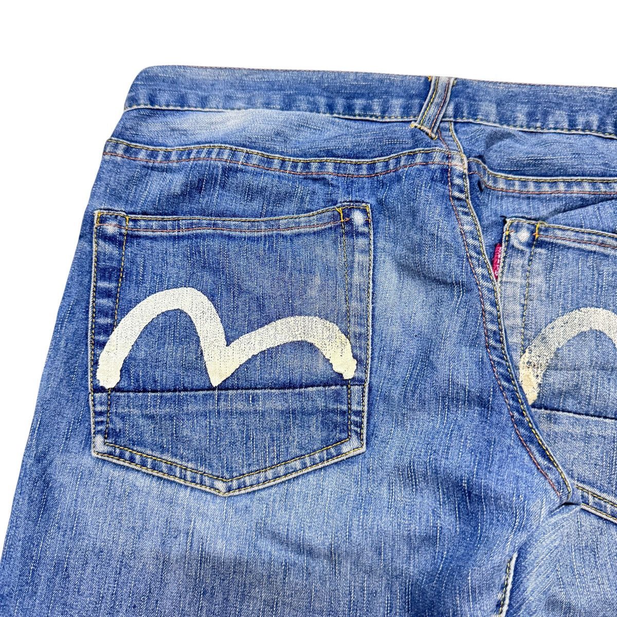 Evisu Evisu Donna Seagul Denim Jeans Size 29" - 10 Thumbnail