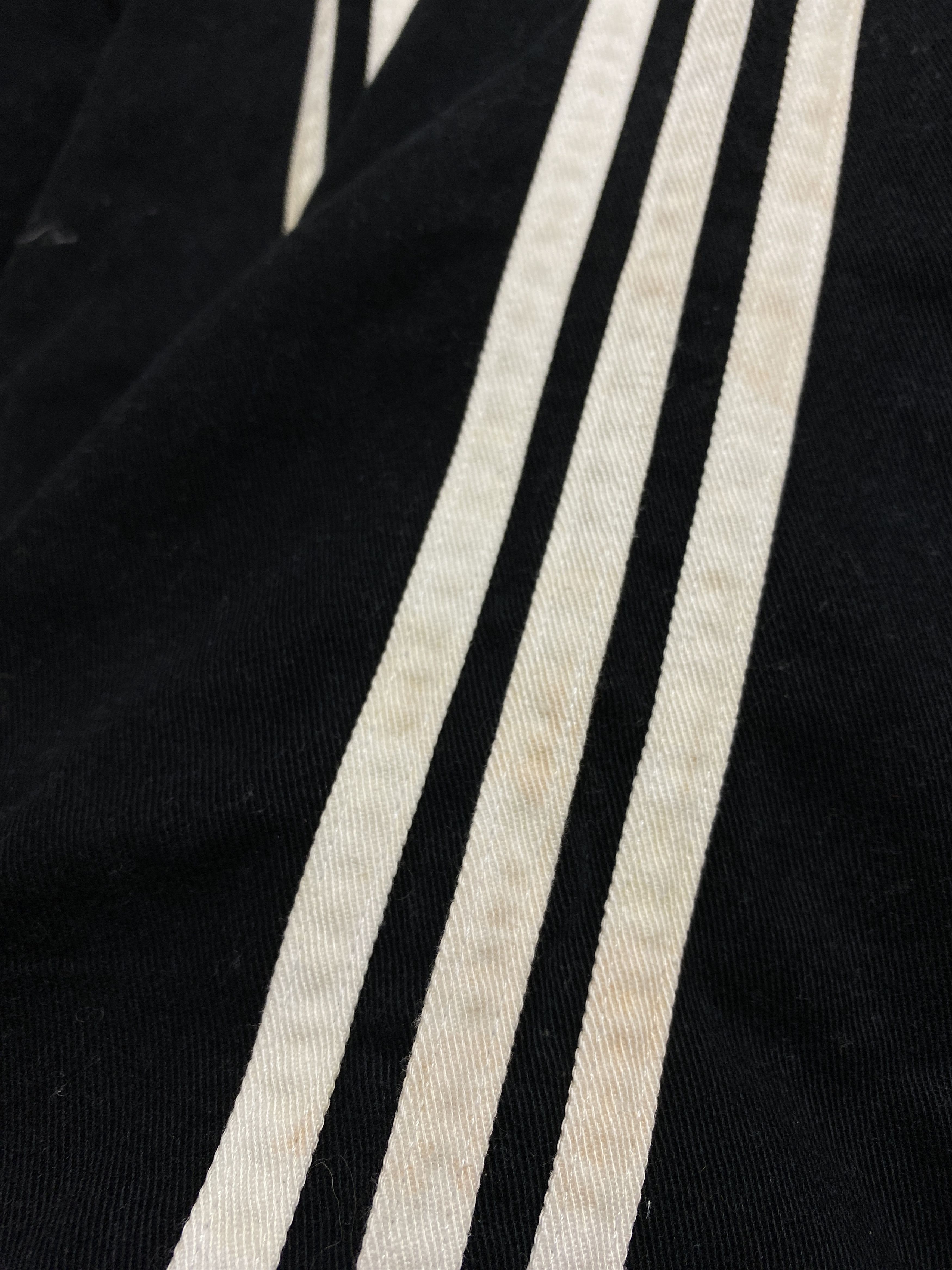 Adidas × Vintage Adidas black crewneck hoodie big spell out logo vintage y2k Size US L / EU 52-54 / 3 - 5 Thumbnail