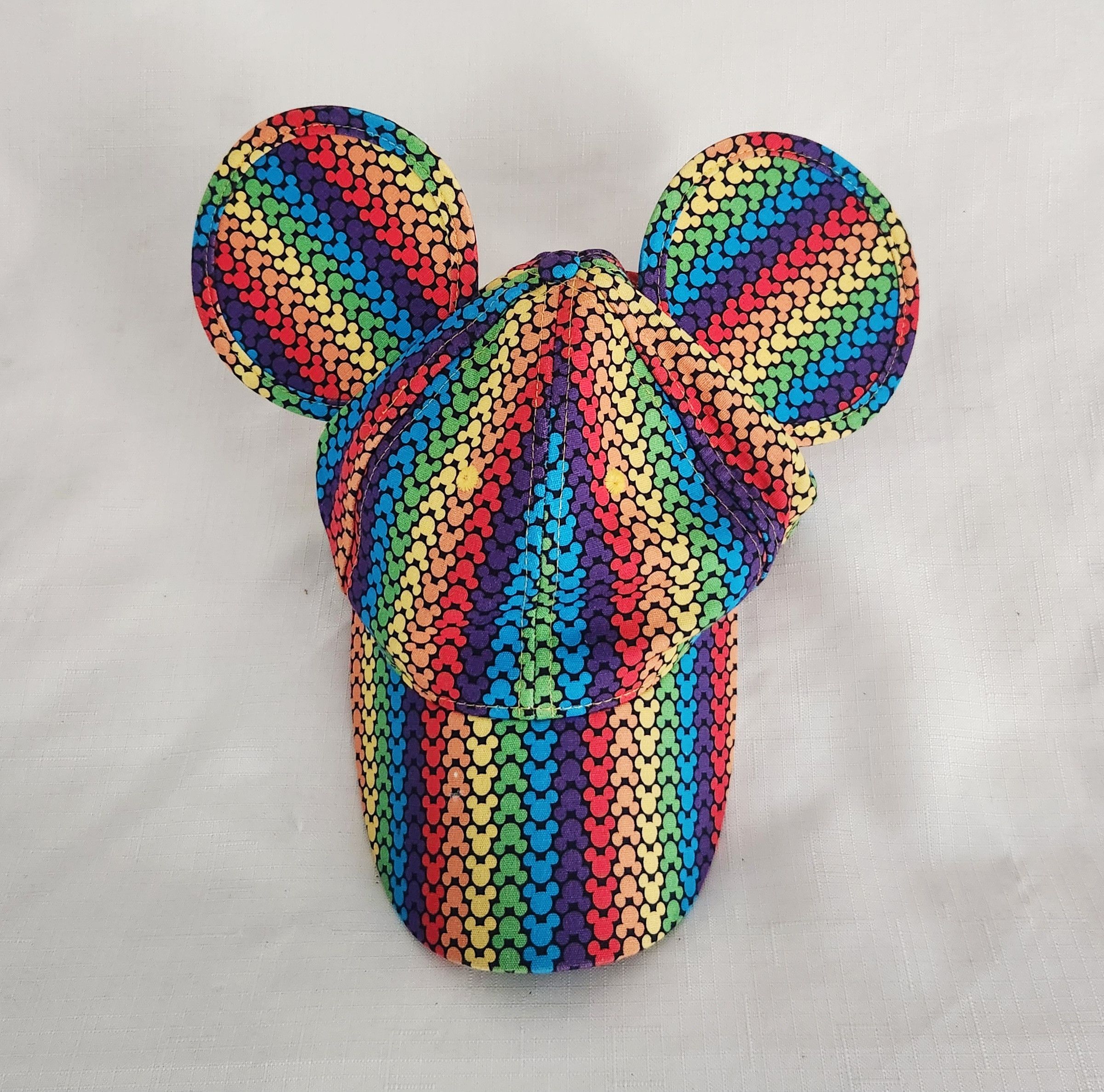 Disney Disney X Cakeworthy Rare RAINBOW Pride MICKEY EARS HAT Size ONE SIZE - 12 Thumbnail
