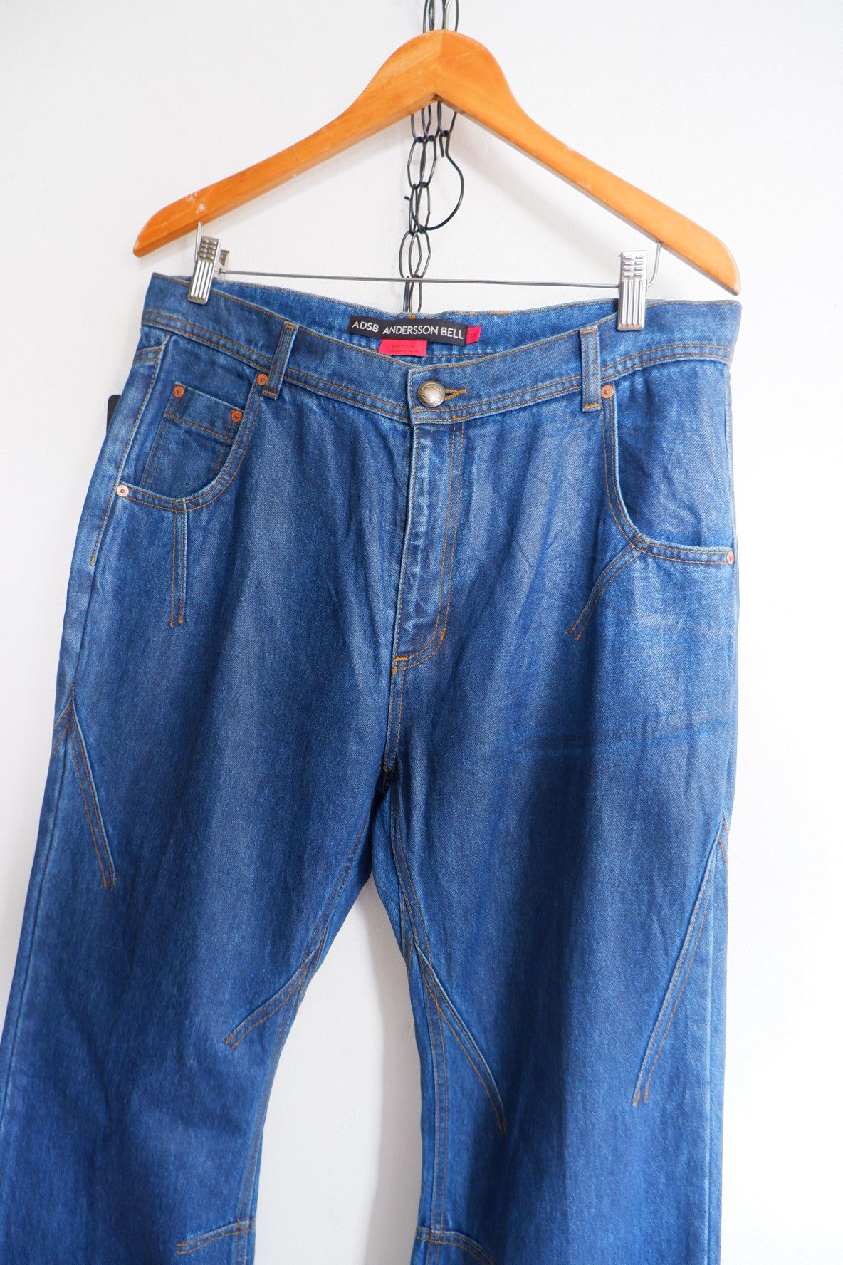 Andersson Bell Andersson Bell Tripot Coated Flare Jeans Size US 34 / EU 50 - 3 Thumbnail