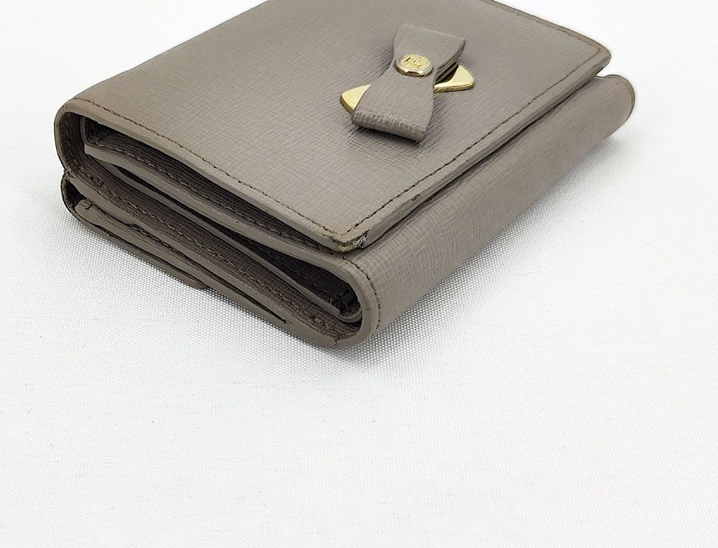 Furla FURLA ribbon tri fold full leather small wallet Size ONE SIZE - 12 Thumbnail
