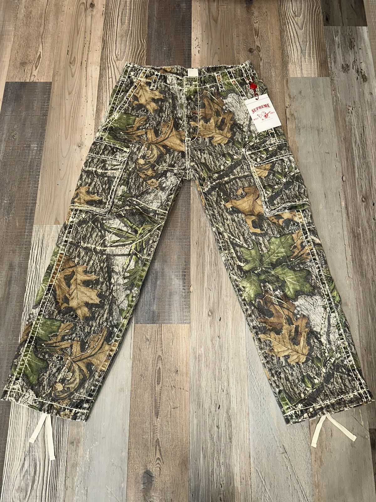 Supreme True Religion Denim Cargo Pant Mossy Oak Camo