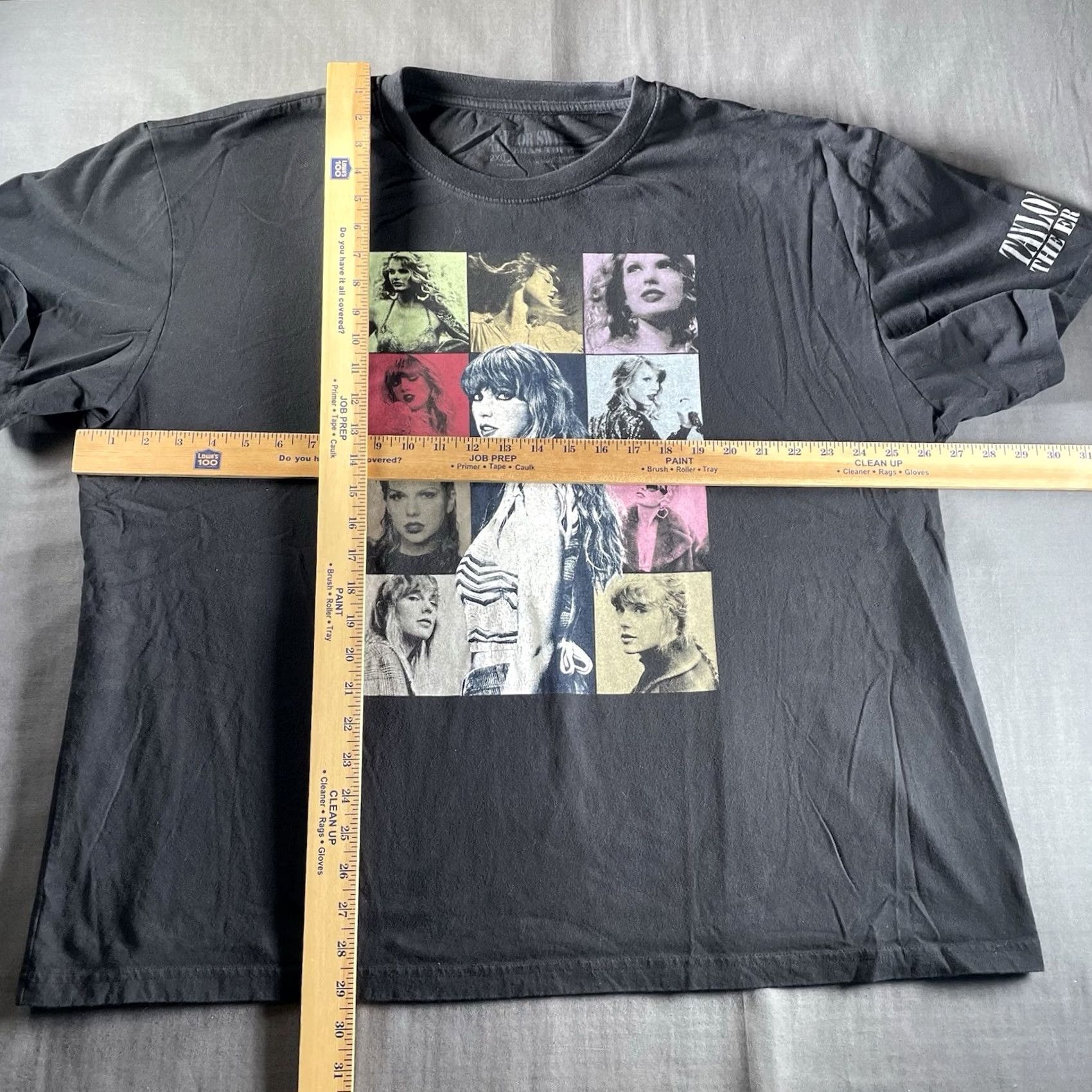 Vintage Taylor Swift Eras Tour Shirt 2XL Black Cotton Knit Crew Neck Short Sleeve T-Shirt Womens Classic Designer USA Shirt Size XXL / US 16-18 / IT 52-54 - 5 Thumbnail