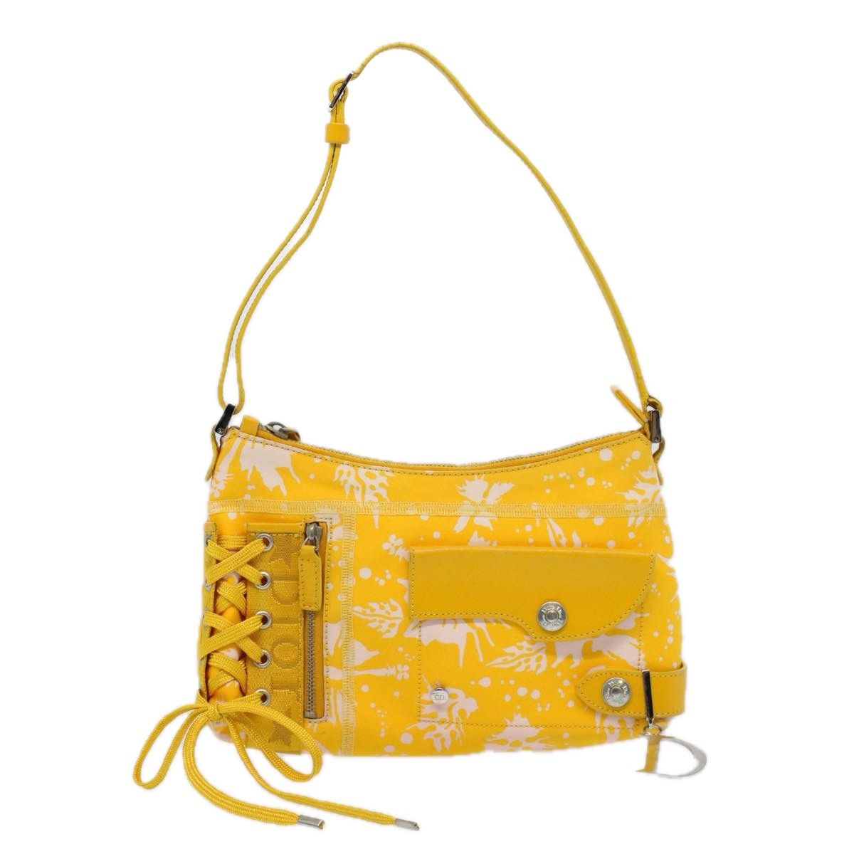 Dior Christian Dior Vintage Chain Flap Shoulder Bag Diorissimo Canvas Size ONE SIZE - 1 Thumbnail