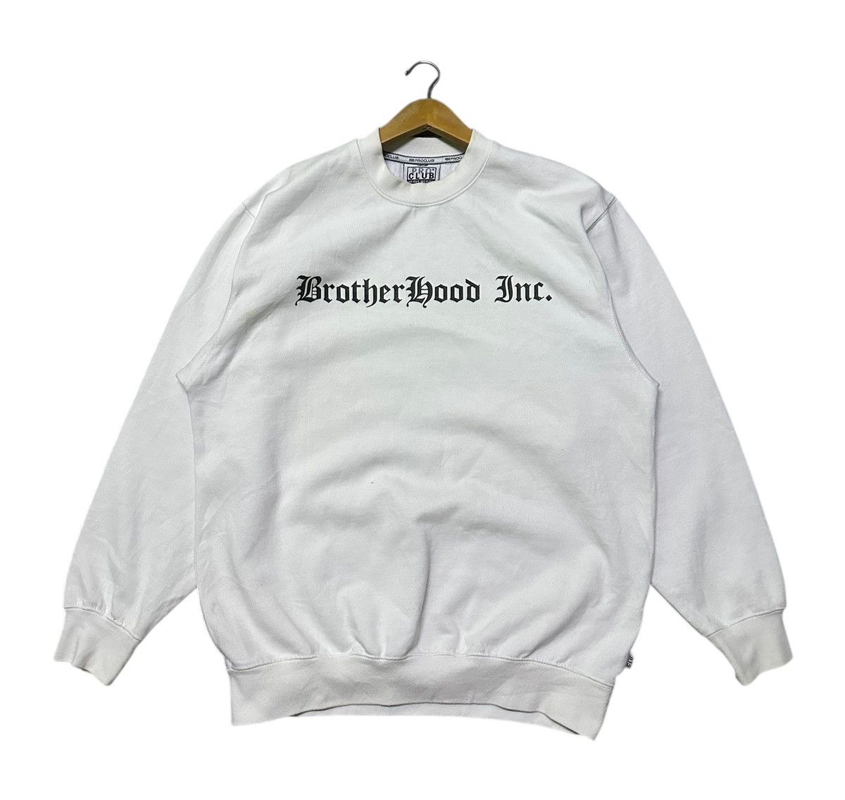 Japanese Brand Brotherhood gangster nation by proclub pullover sweatshirt Size US L / EU 52-54 / 3 - 3 Thumbnail