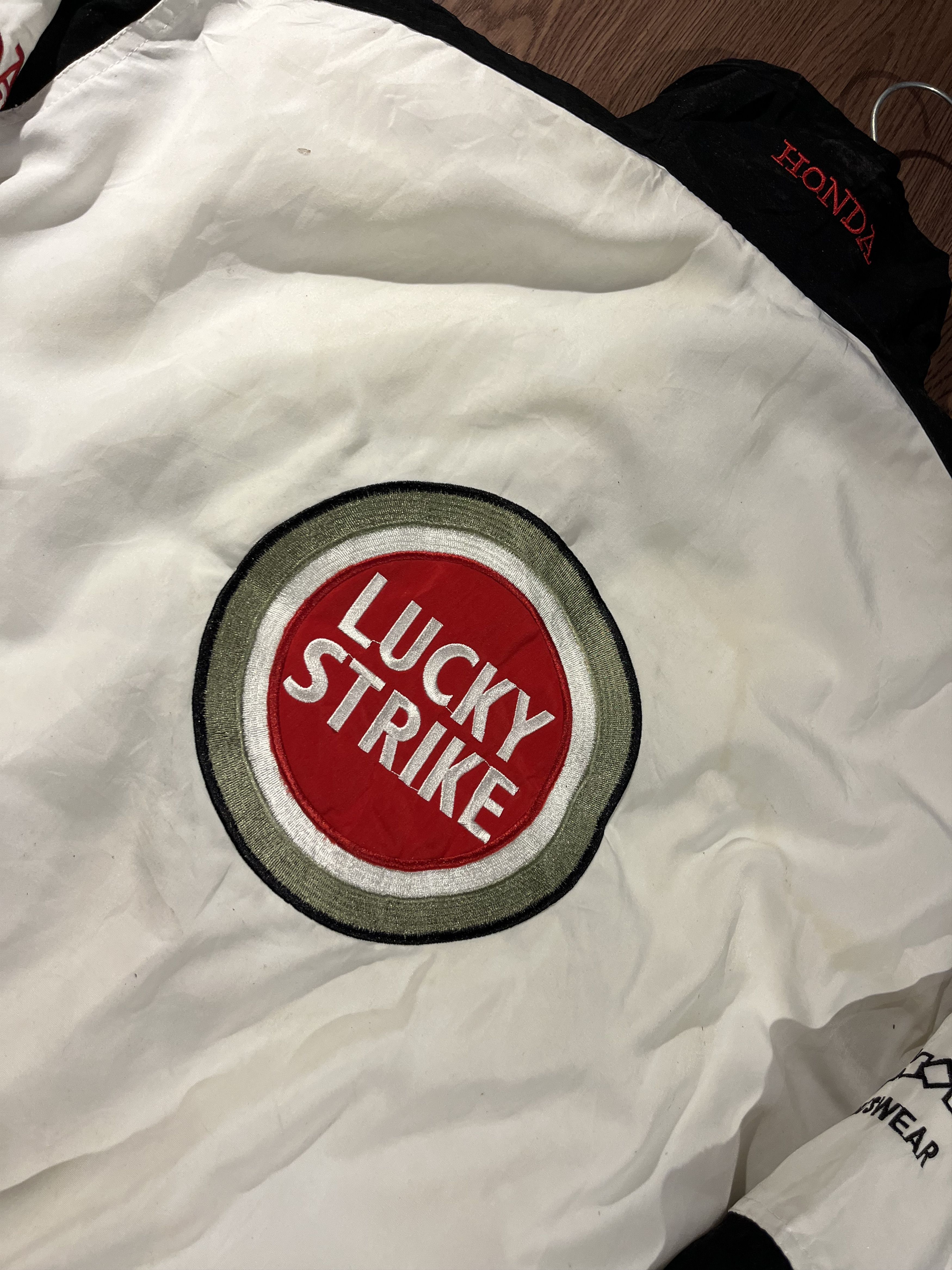 Honda Honda BAR Lucky Strike F1 Team Racing Jacket | Grailed