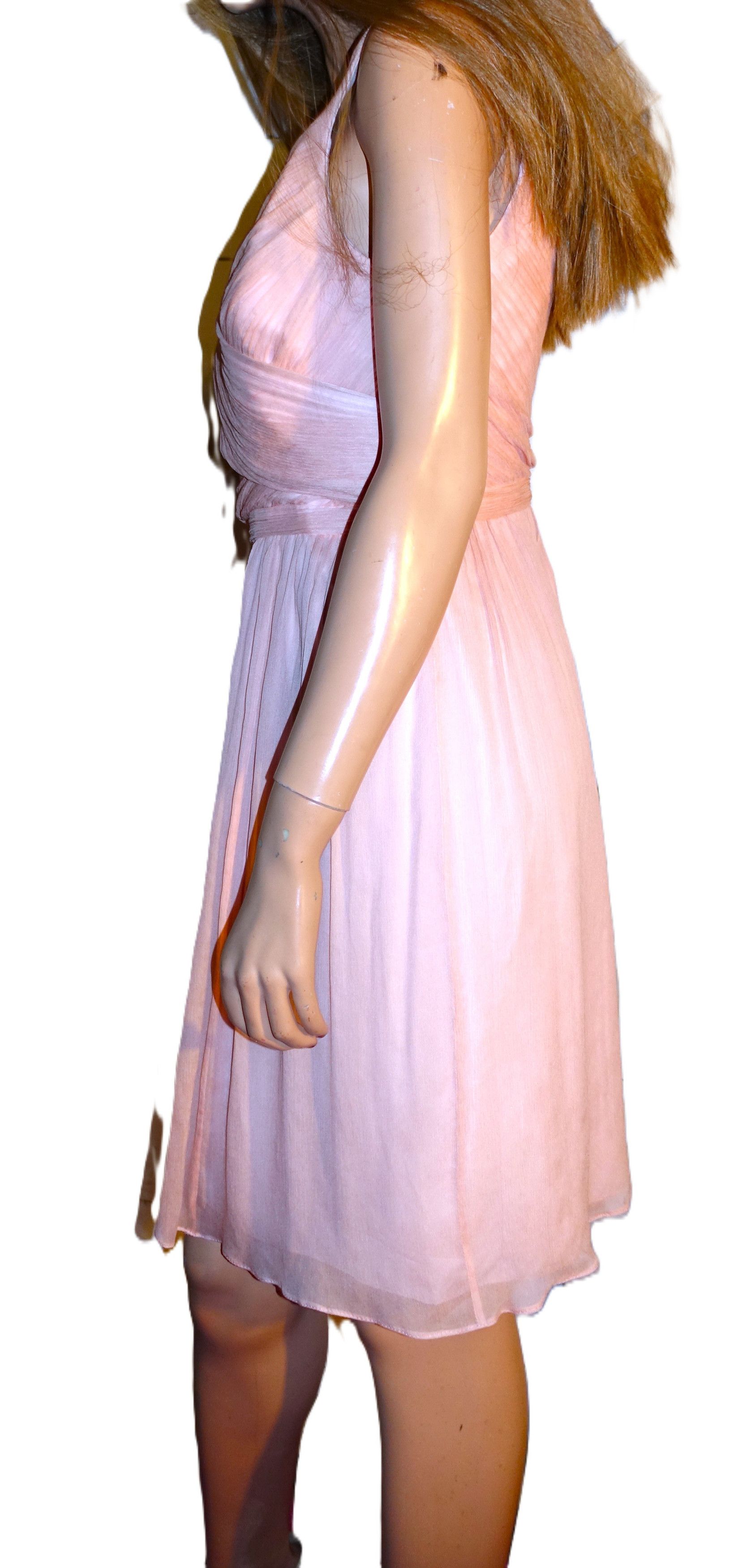 J.Crew J. Crew Light Pink Silk Party Dress 6 Size M / US 6-8 / IT 42-44 - 4 Thumbnail