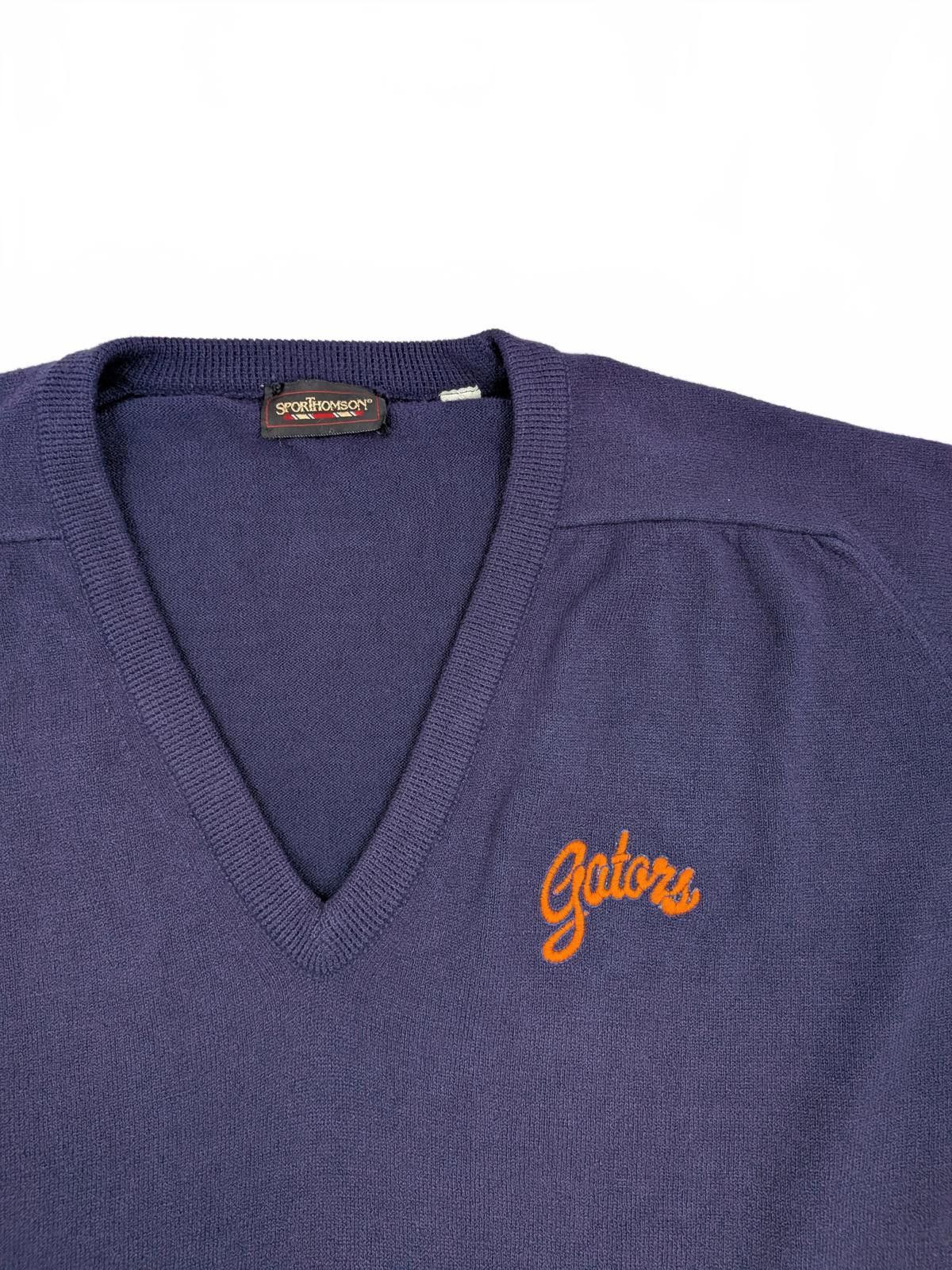 Other Vintage SporThomson Florida Gators Knit Sweater L 80s 90s UF Size US L / EU 52-54 / 3 - 4 Thumbnail