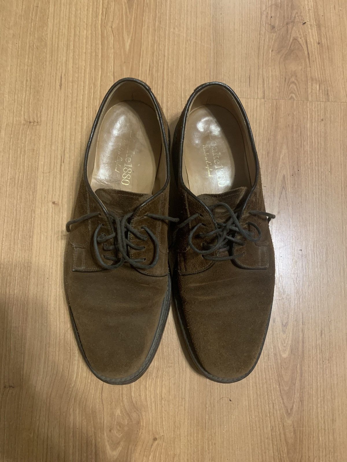 Loake Loake Brown Suede Derbies Size US 8.5 / EU 41-42 - 1 Thumbnail