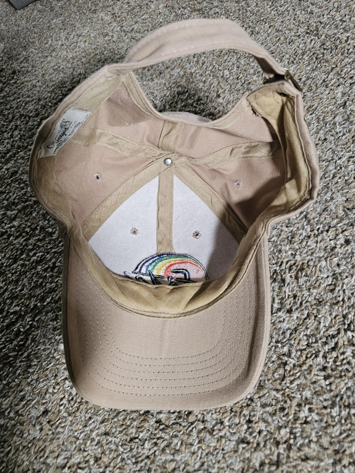 Designer fitz rainbow strapback Crossroads Designs hat Size ONE SIZE - 8 Thumbnail